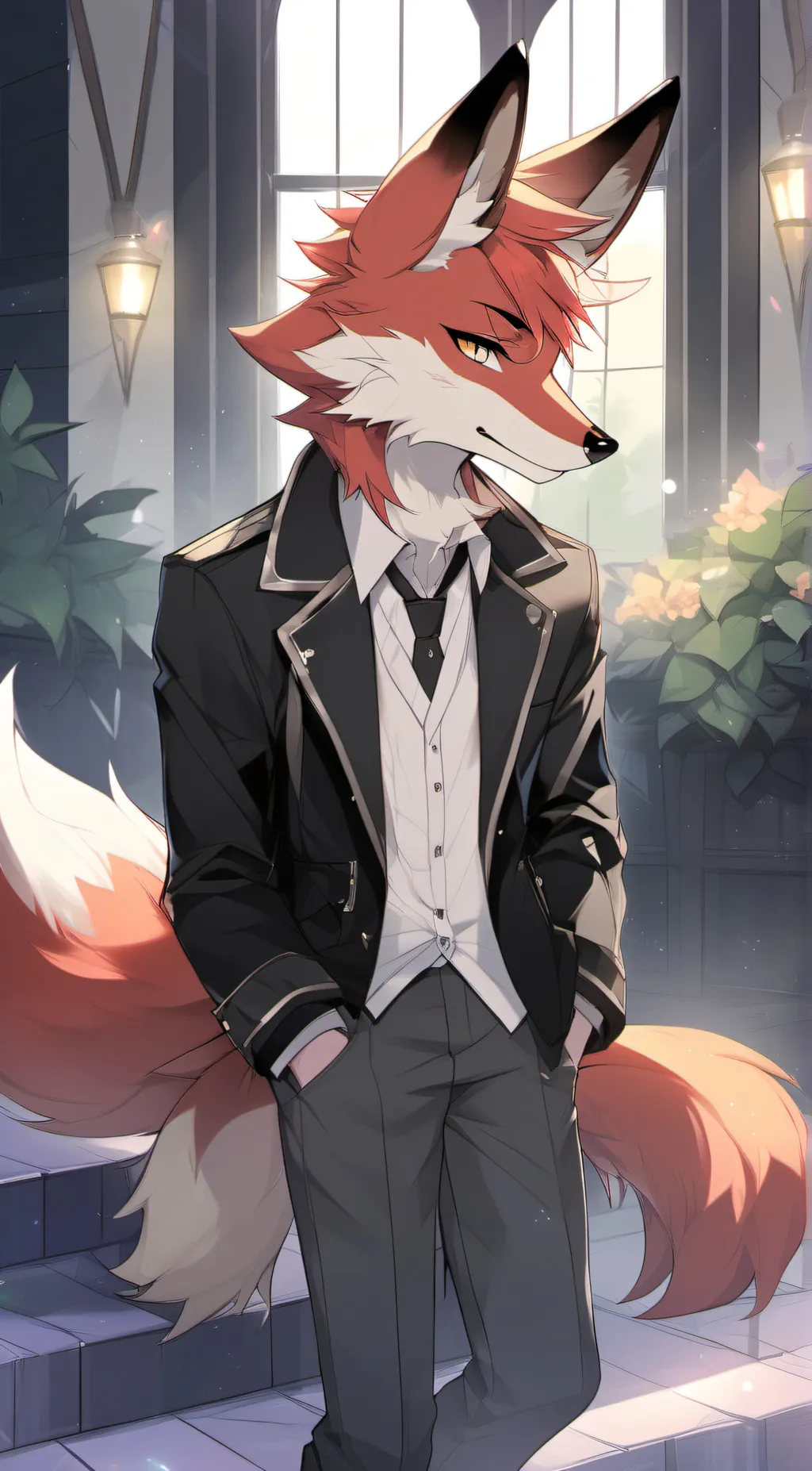 ai character: Foxy Walker background
