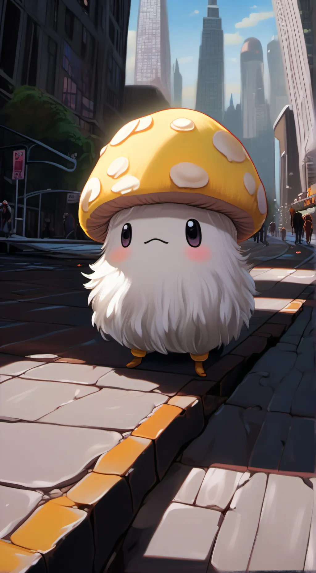 ai character: lea background