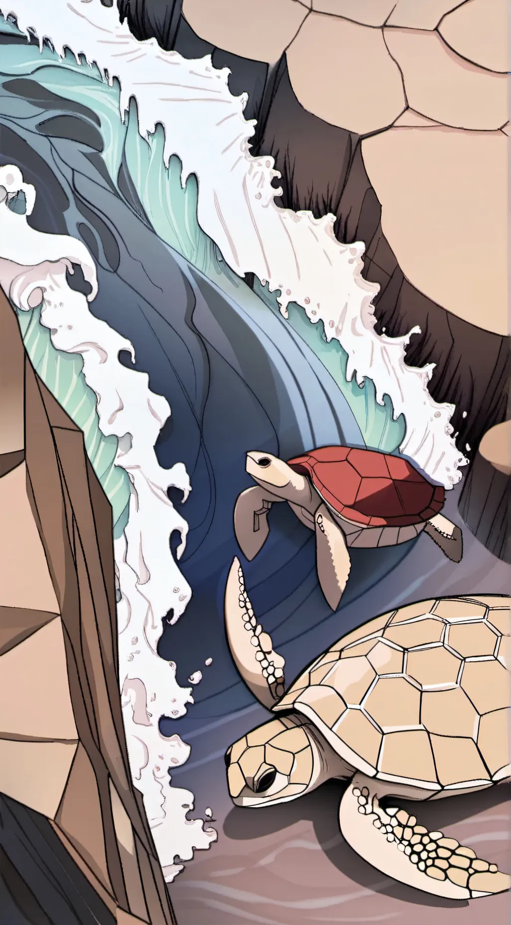 ai character: Hashiras road trip background