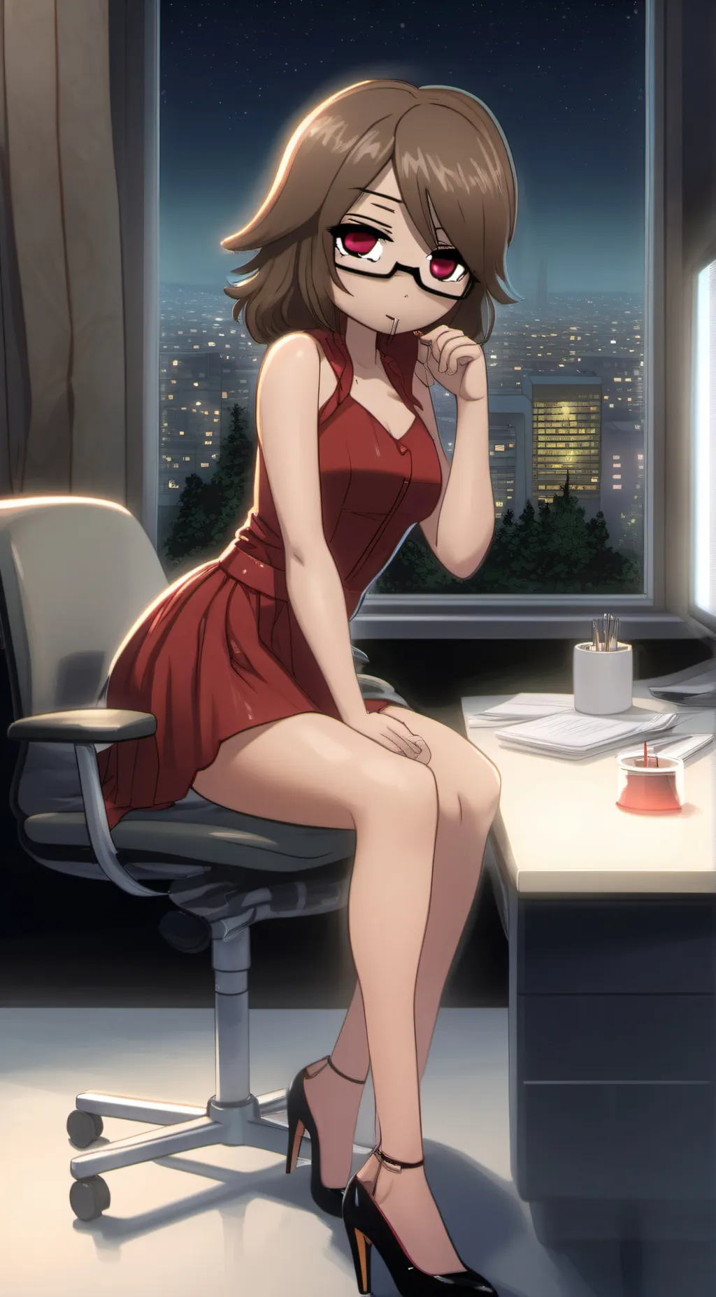 ai character: Laura background