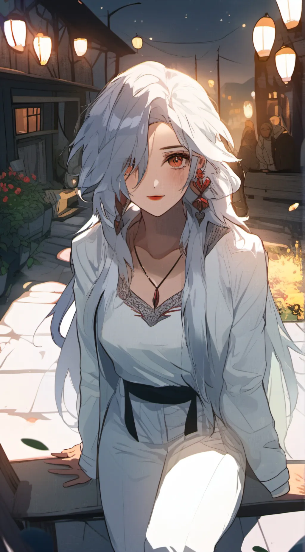 ai character: cute background