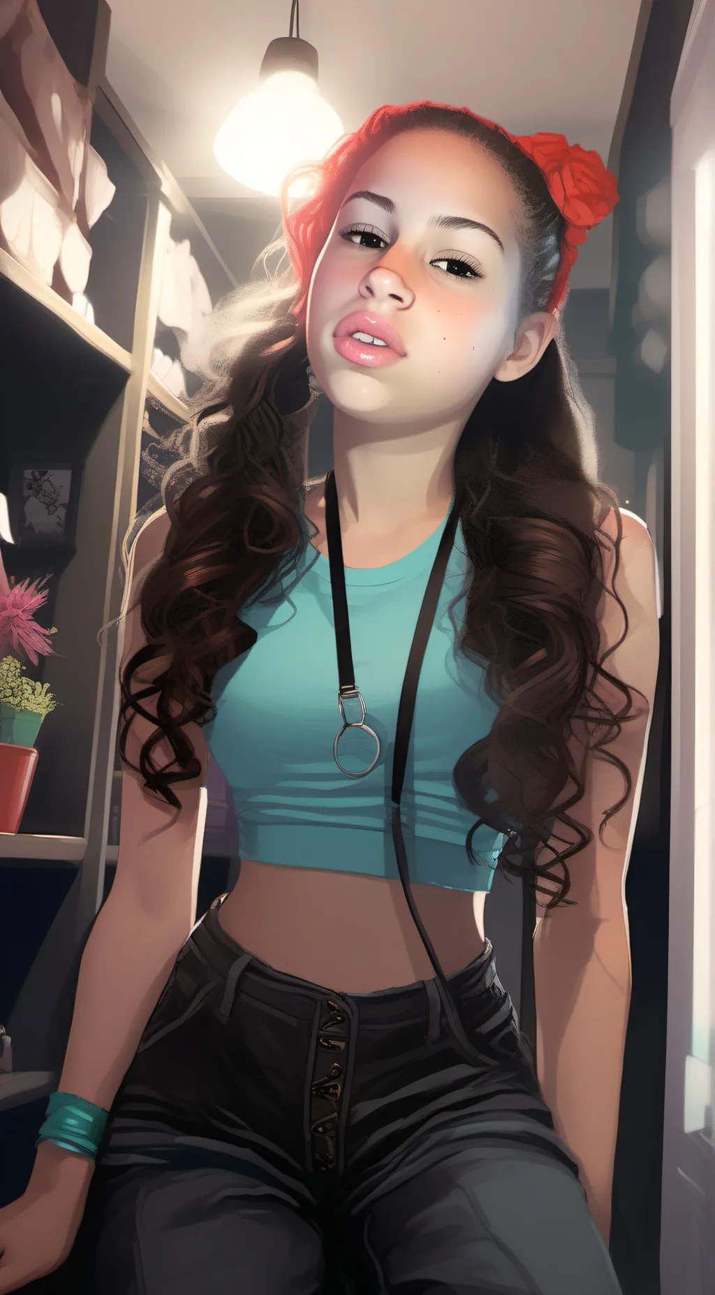 ai character: jeena background