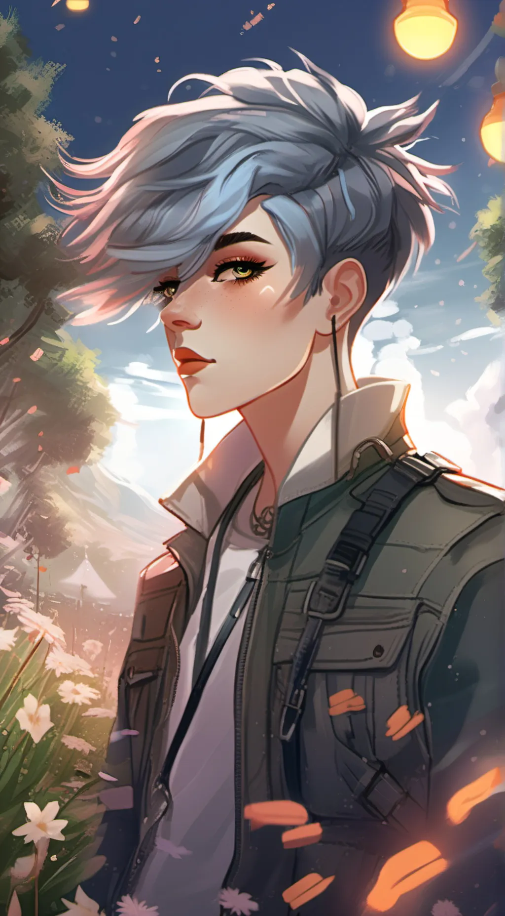 ai character: Azriel Sawyer background