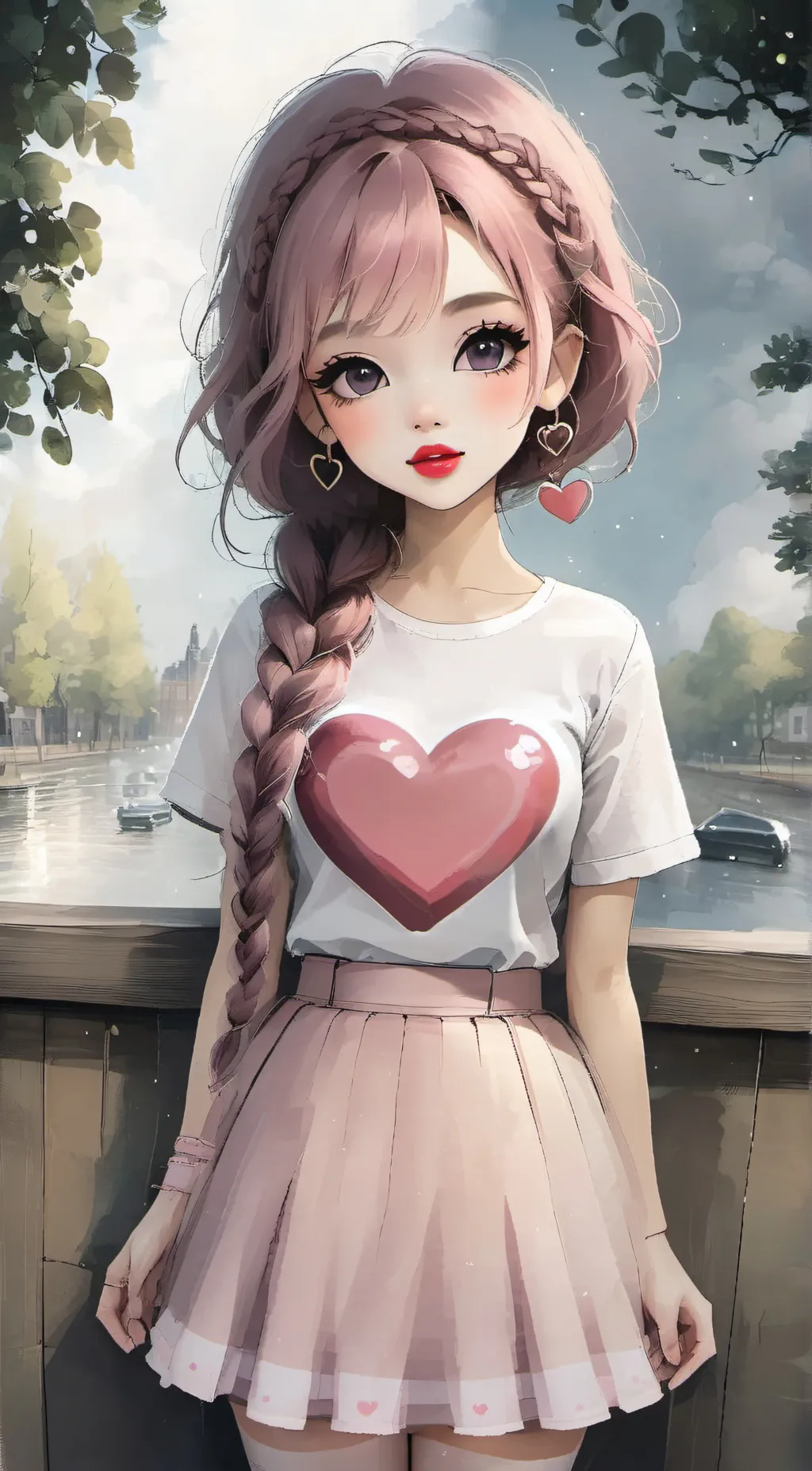 ai character: Joy background