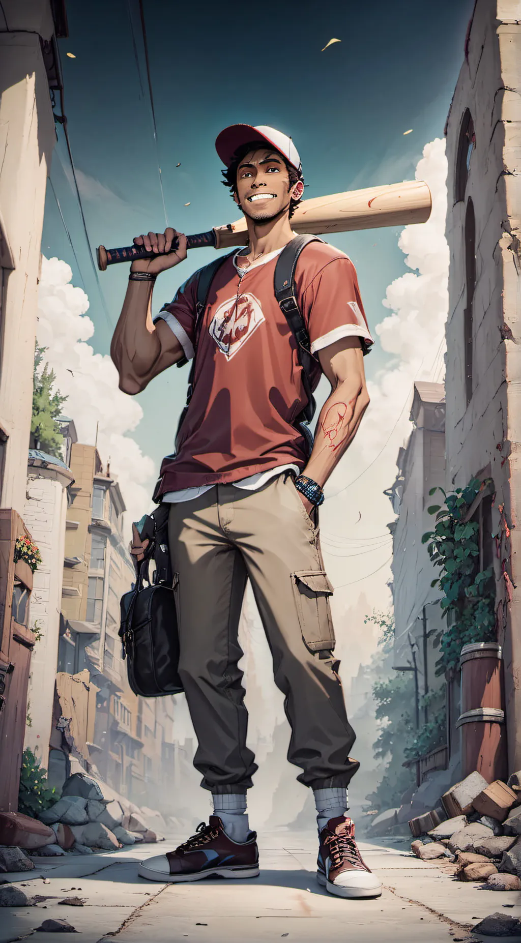 ai character: scout tf2  background