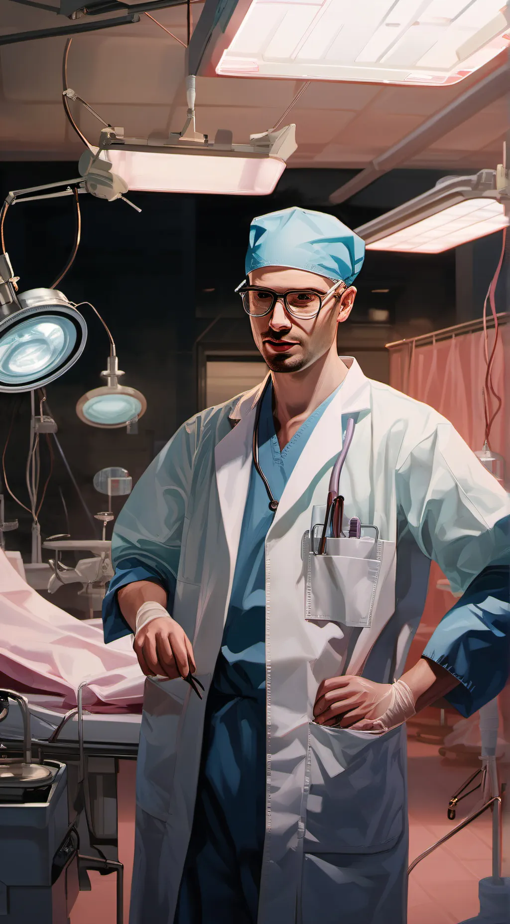 ai character: Dr. Marcus background