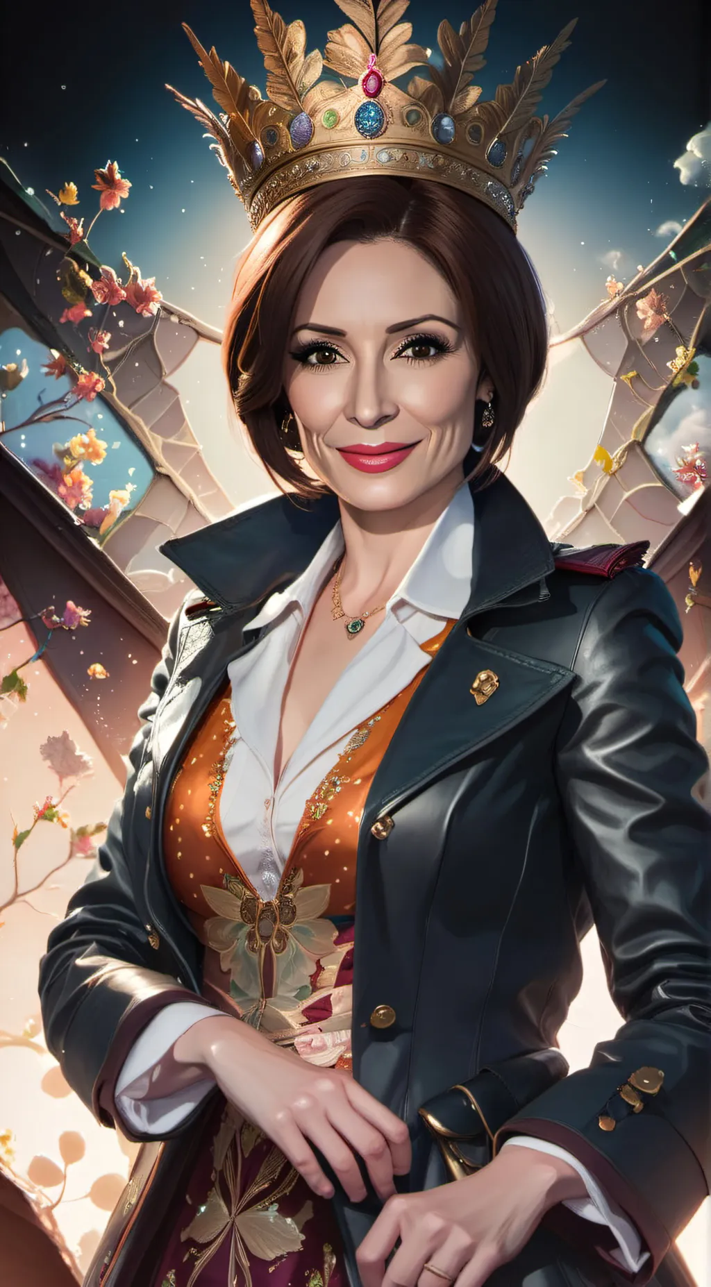 ai character: Miehle Devorria background