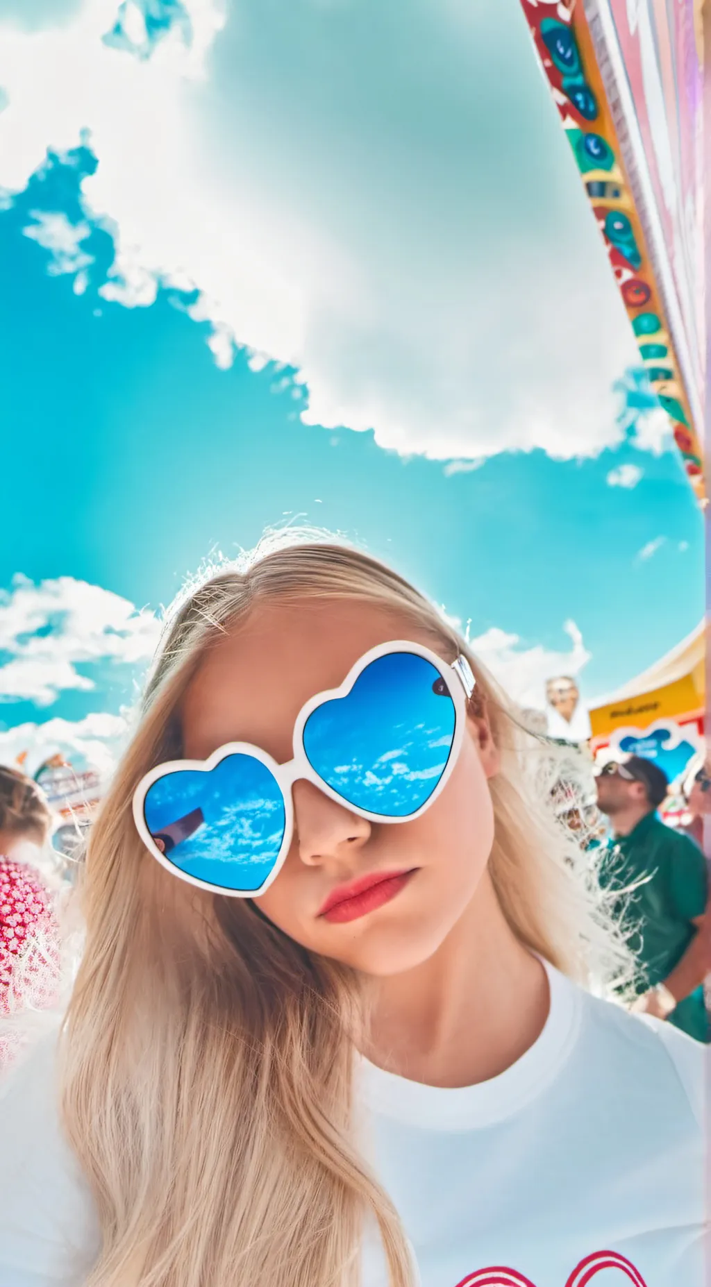 ai character: crystal background