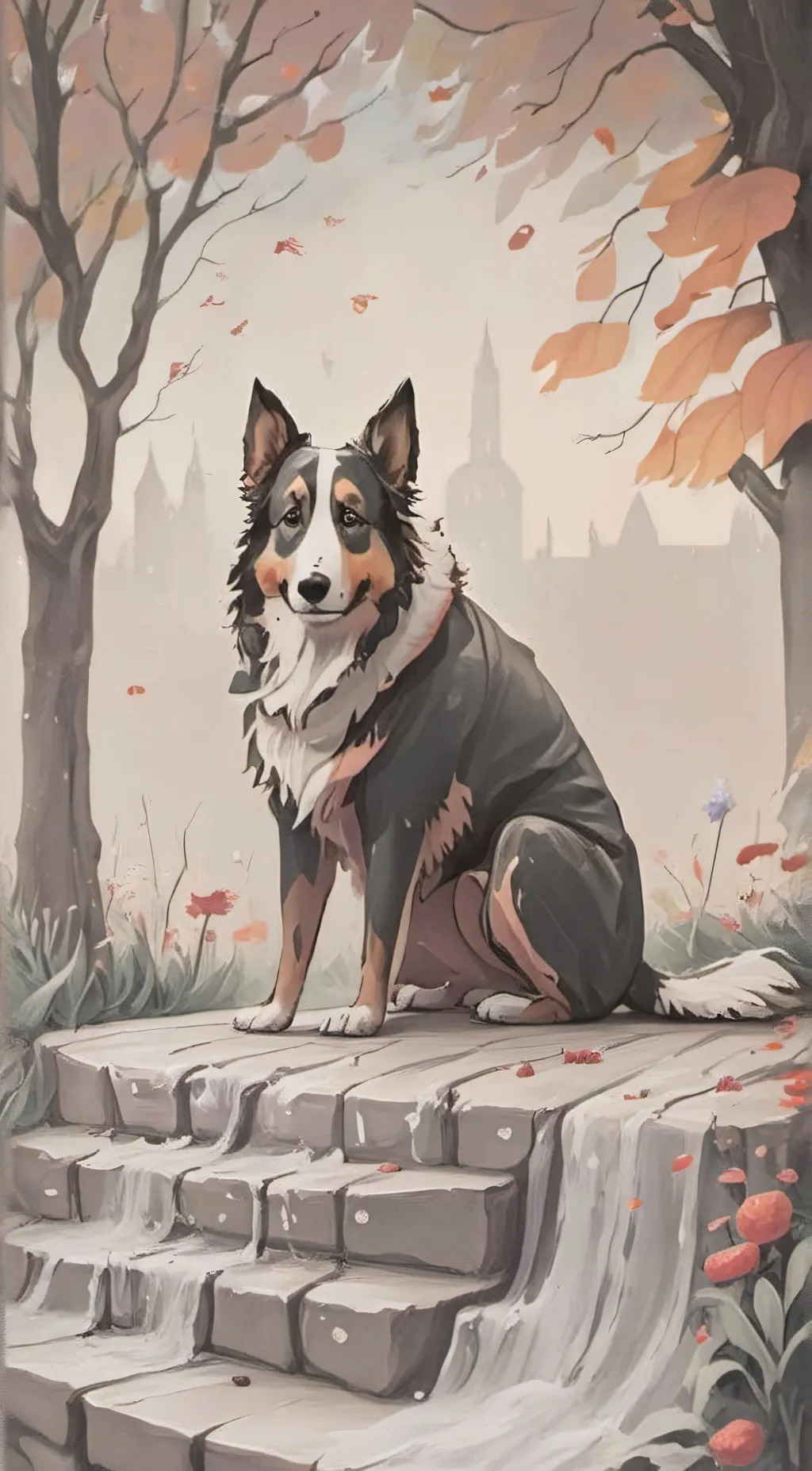 ai character: Katie  background