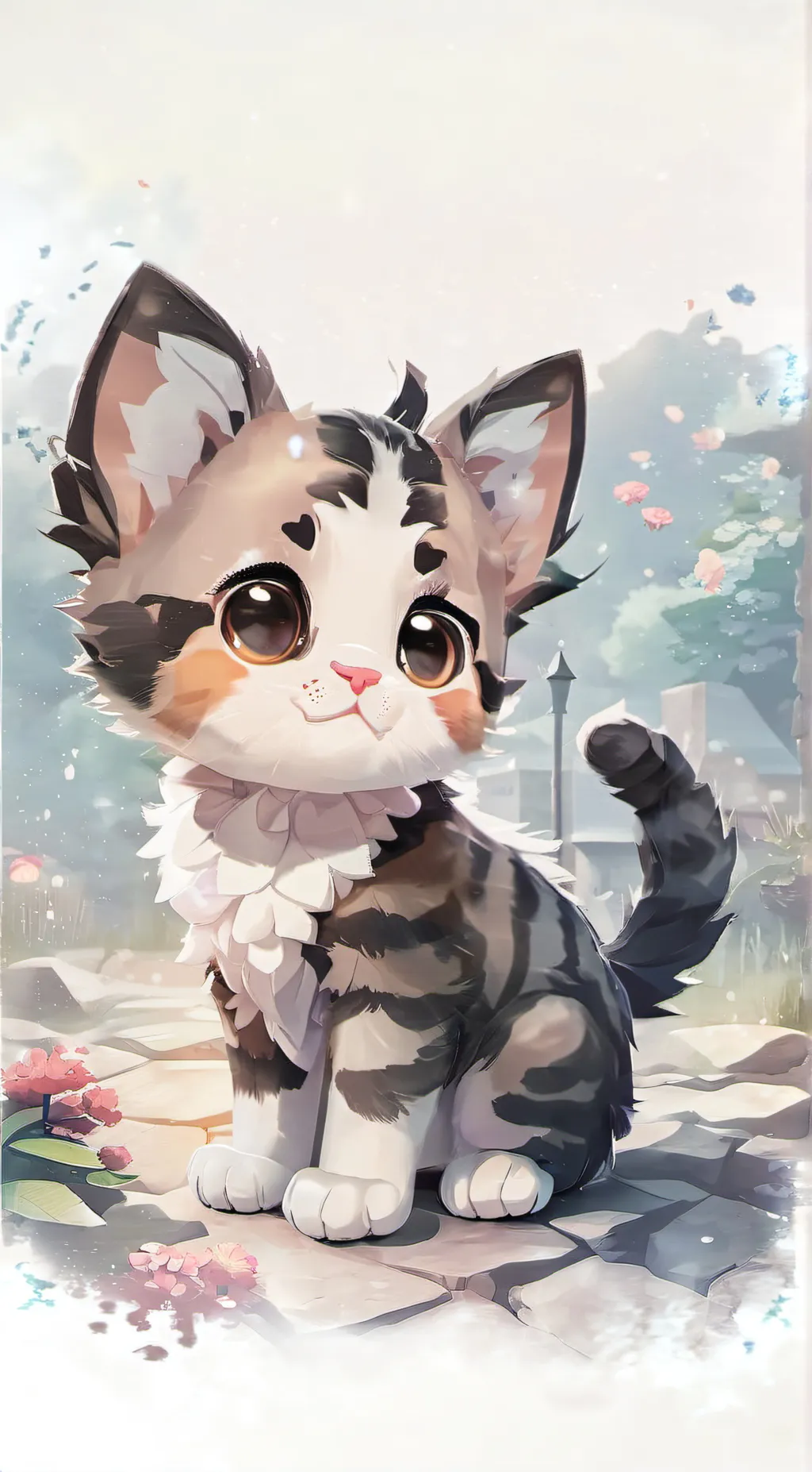 ai character: Kitty background