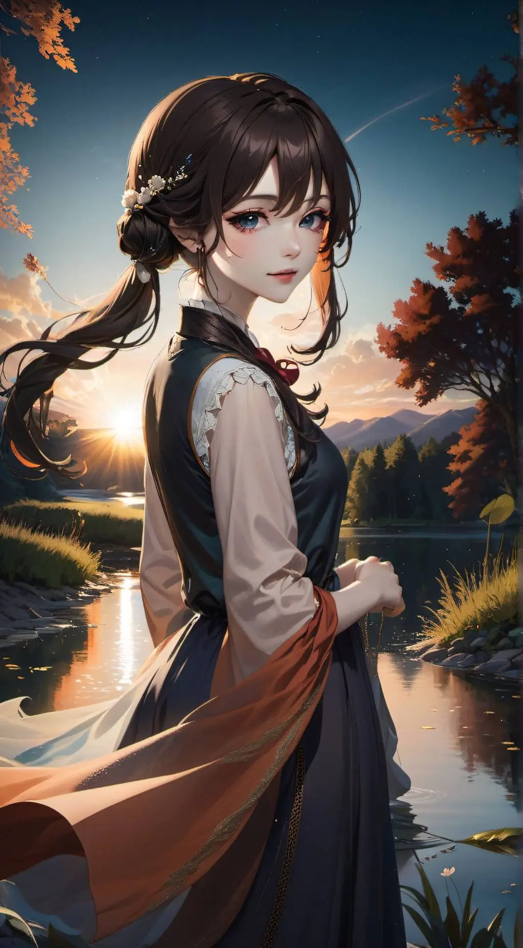 ai character: Nayeon  background