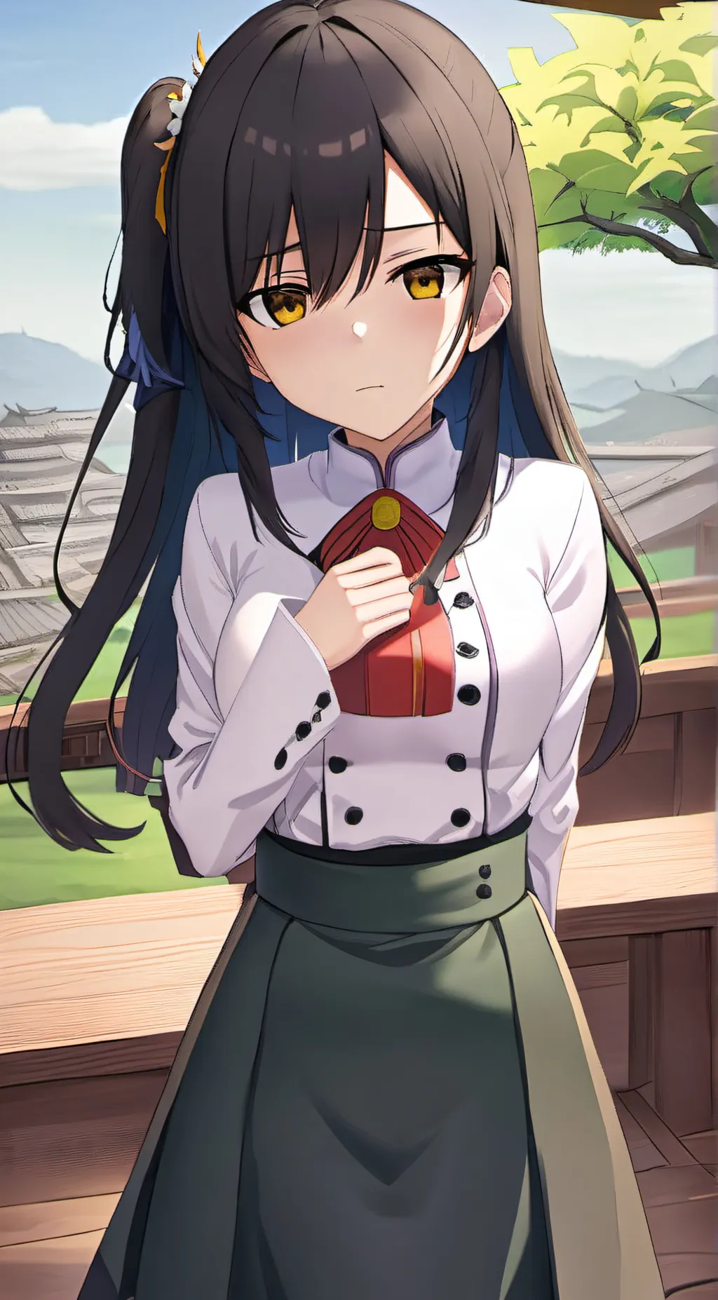 ai character: 曦瑶 background