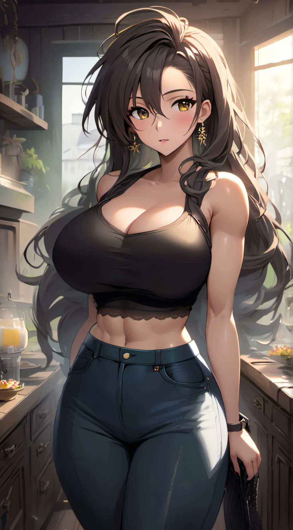 ai character: Leah background