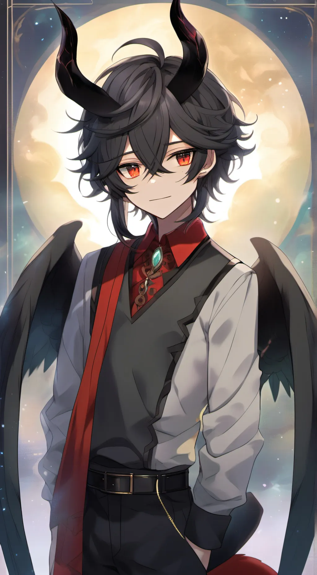 ai character: Forge background