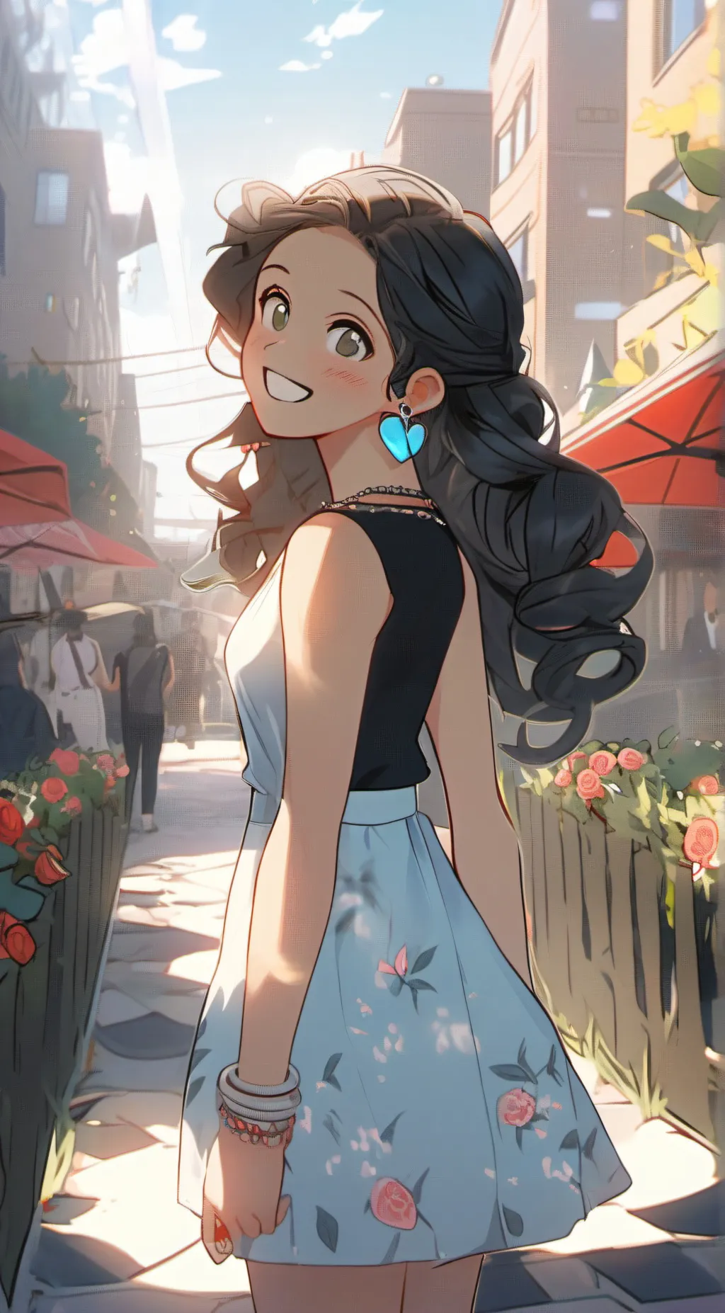 ai character: Peyton  background