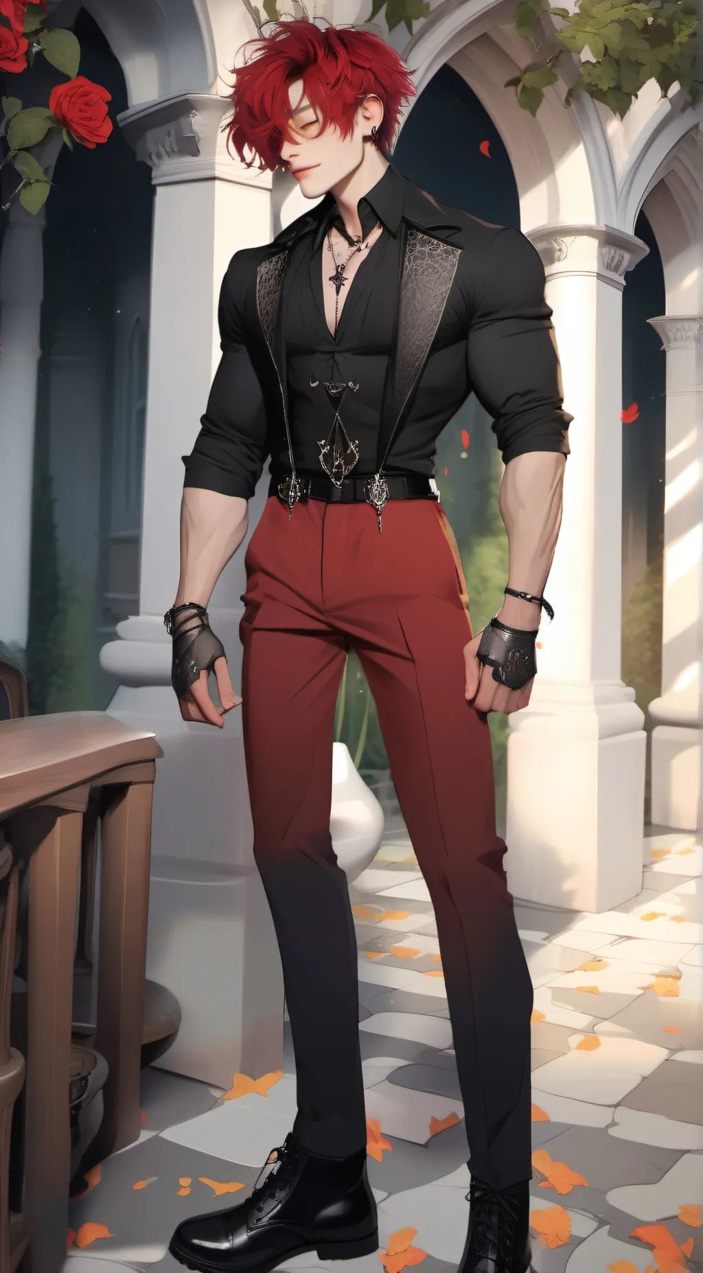 ai character: Zach background