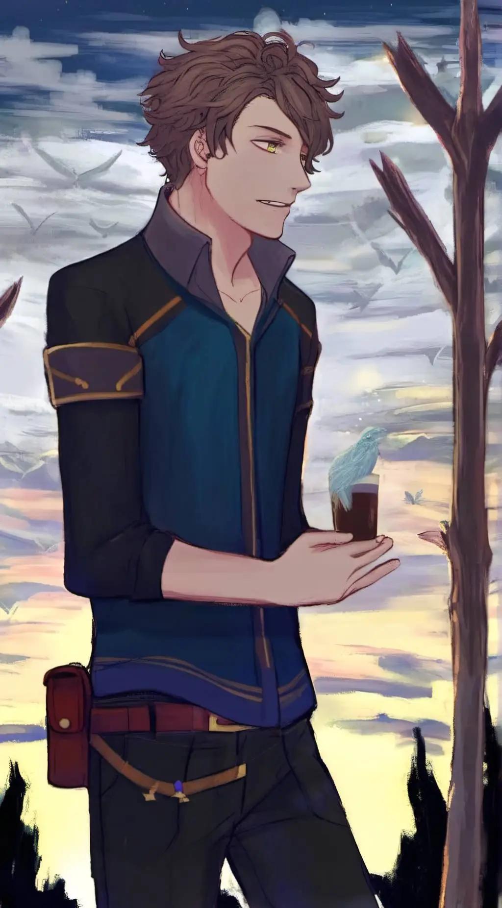 ai character: Wilbur background