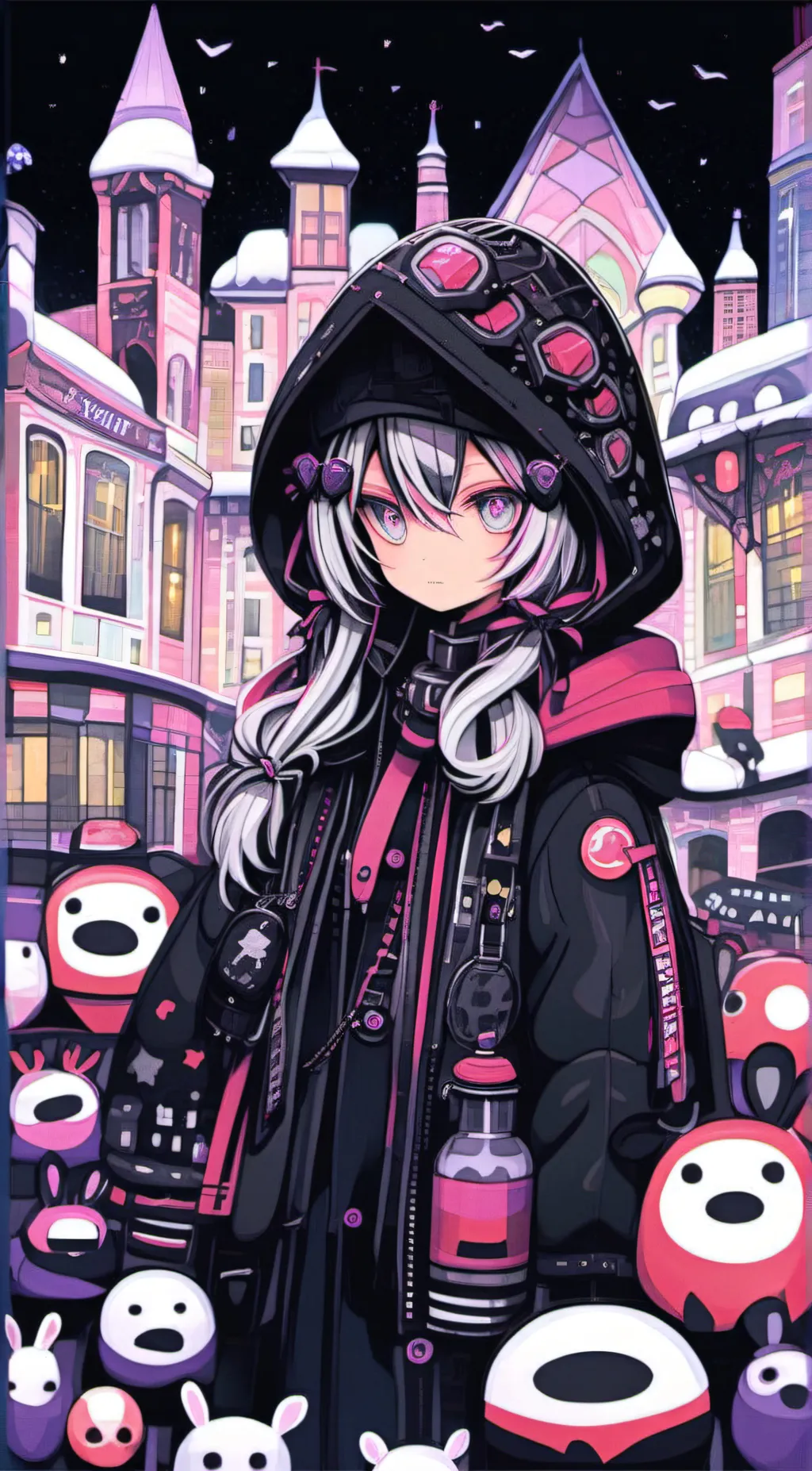 ai character: Lily background