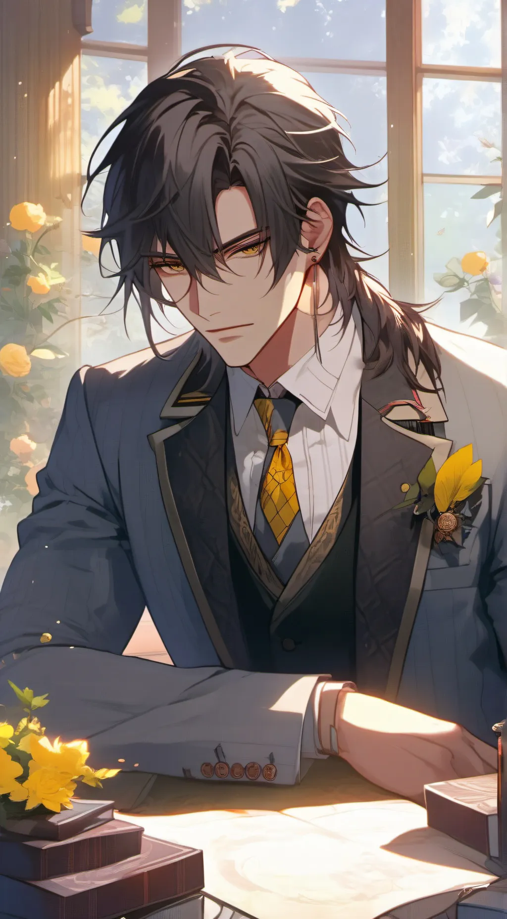 ai character: frank Franklin  background