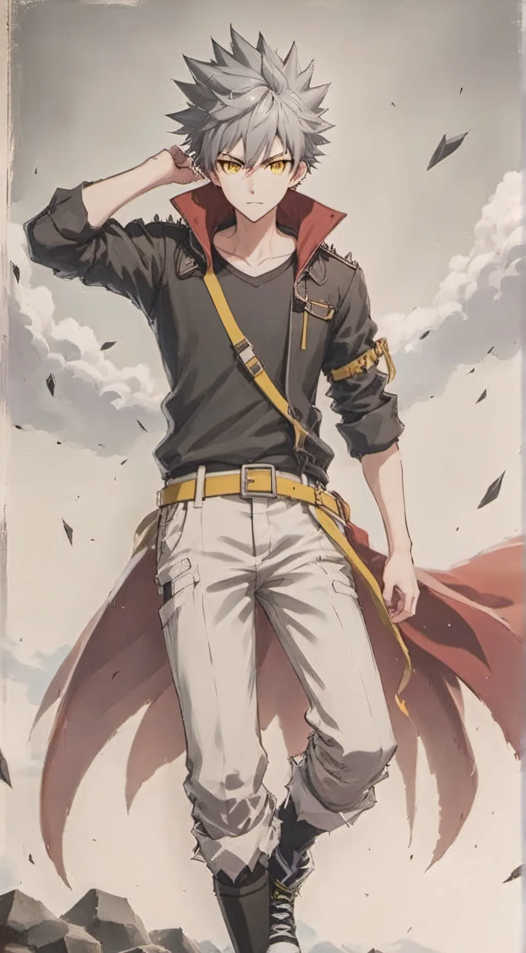 ai character: Garou  background