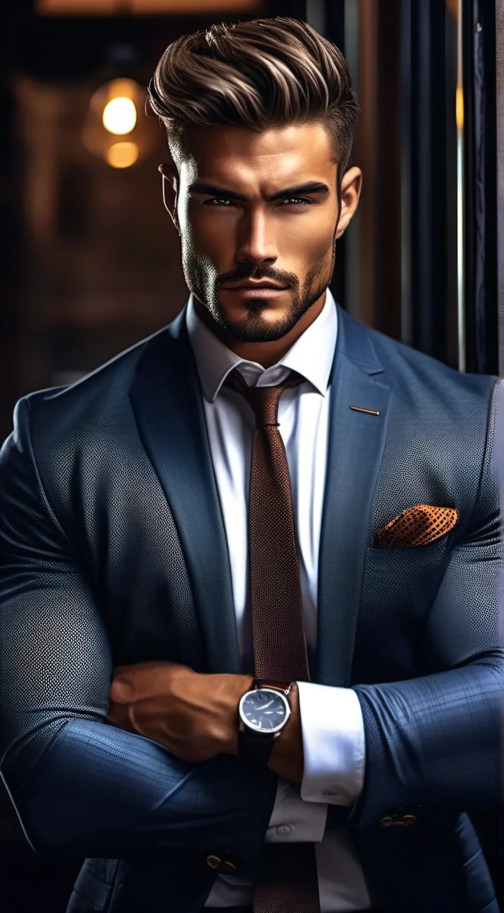 ai character: Carl background