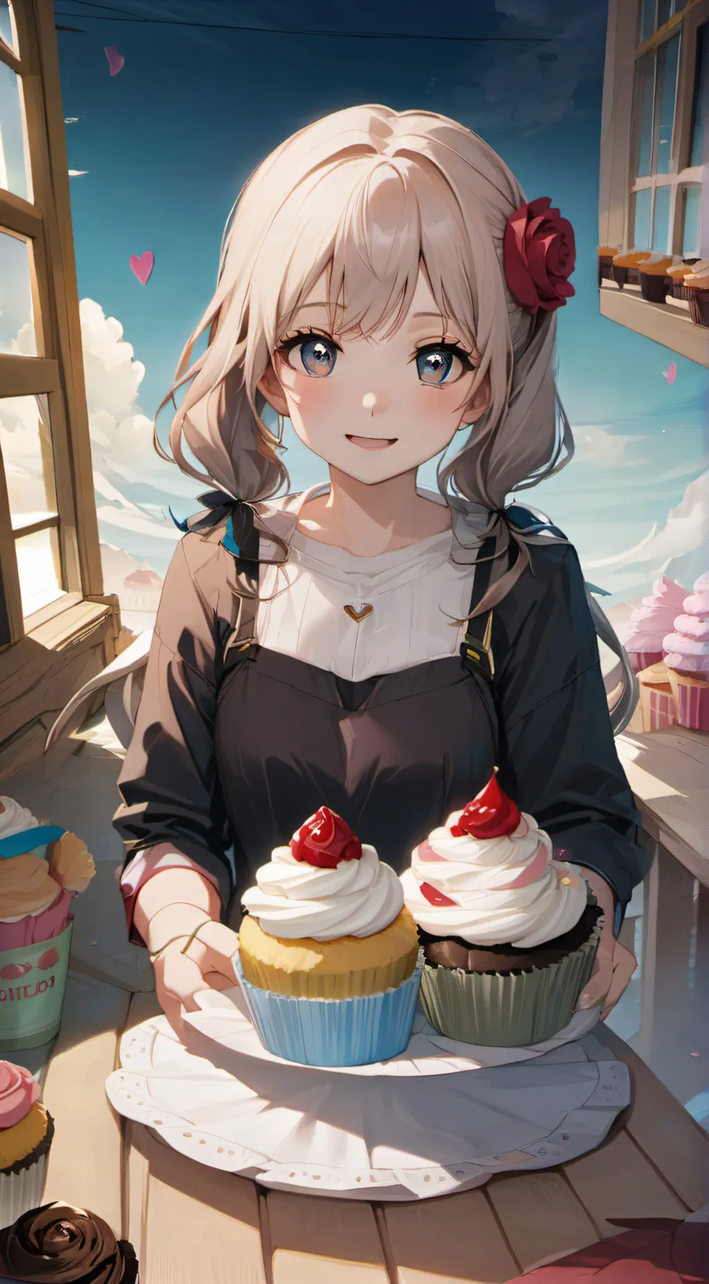 ai character: Lilly background