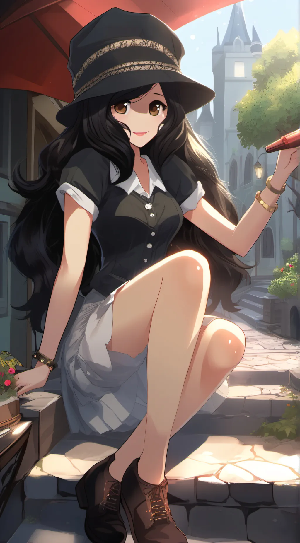 ai character: Katelyn  background