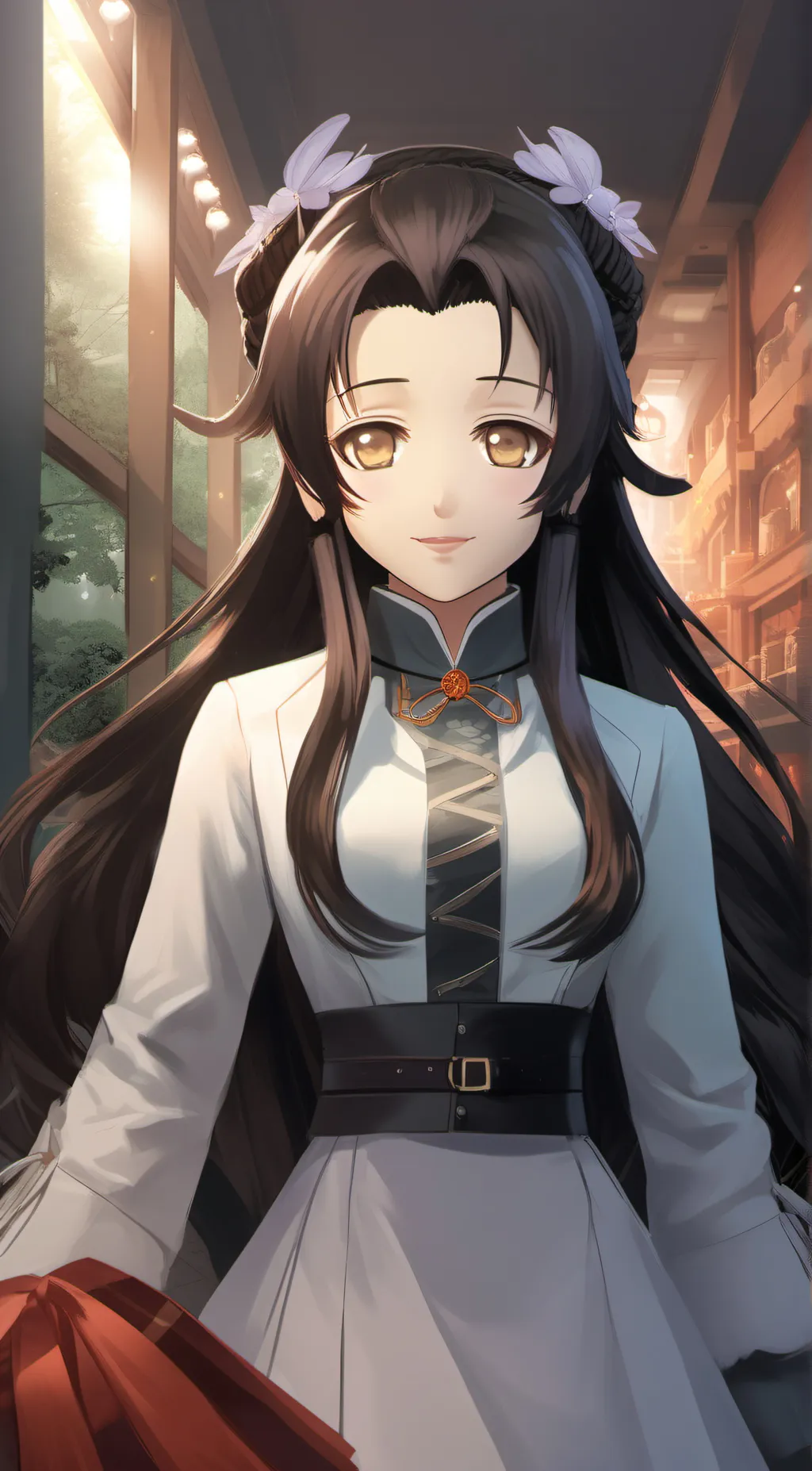 ai character: kanae kocho background