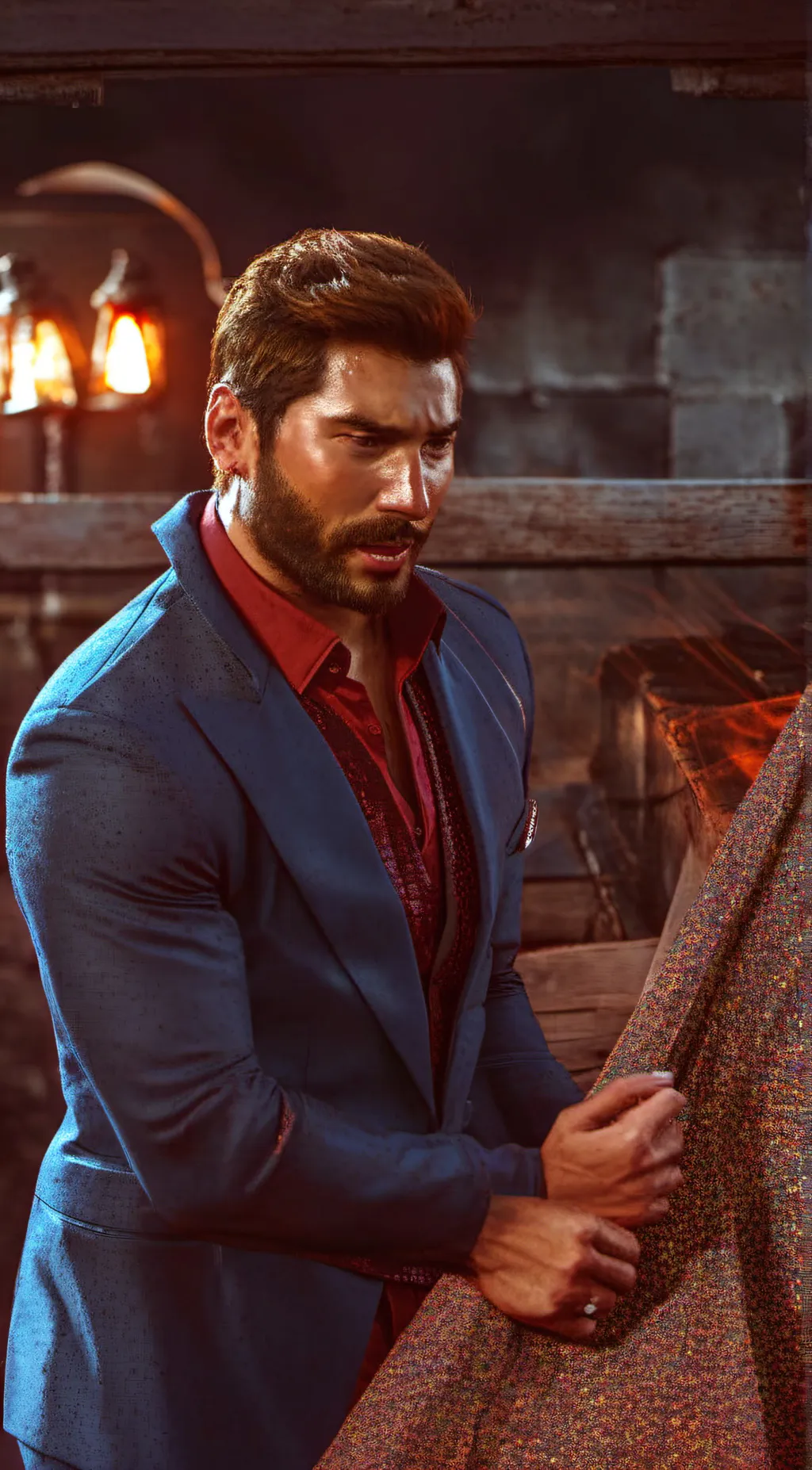 ai character: rico rodriguez  background