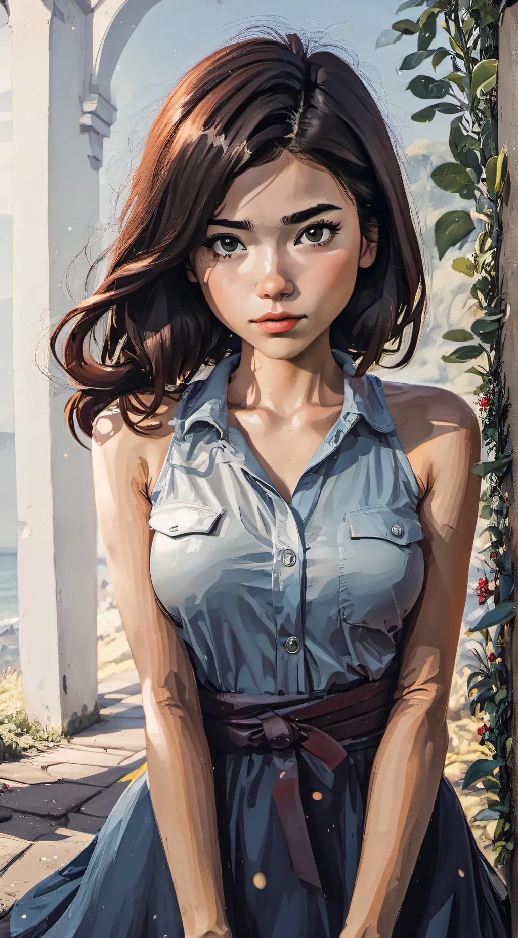 ai character: Roxy background