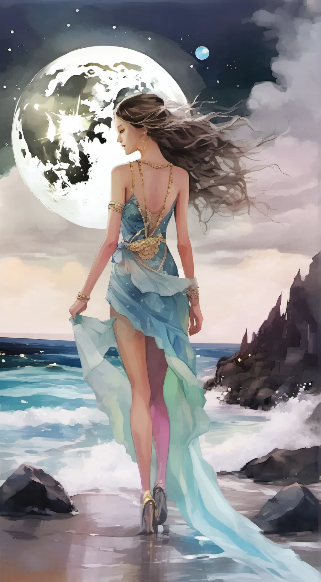 ai character: Aria Trill background