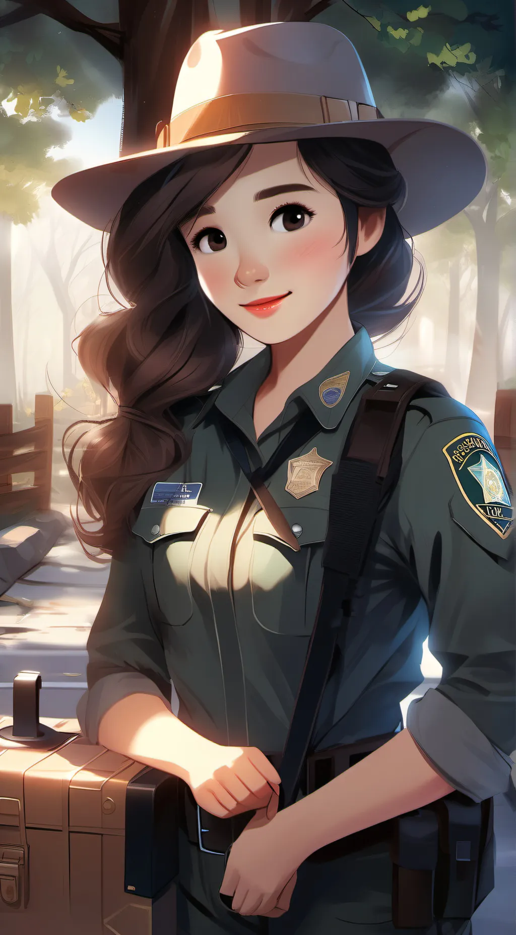 ai character: Lucy background