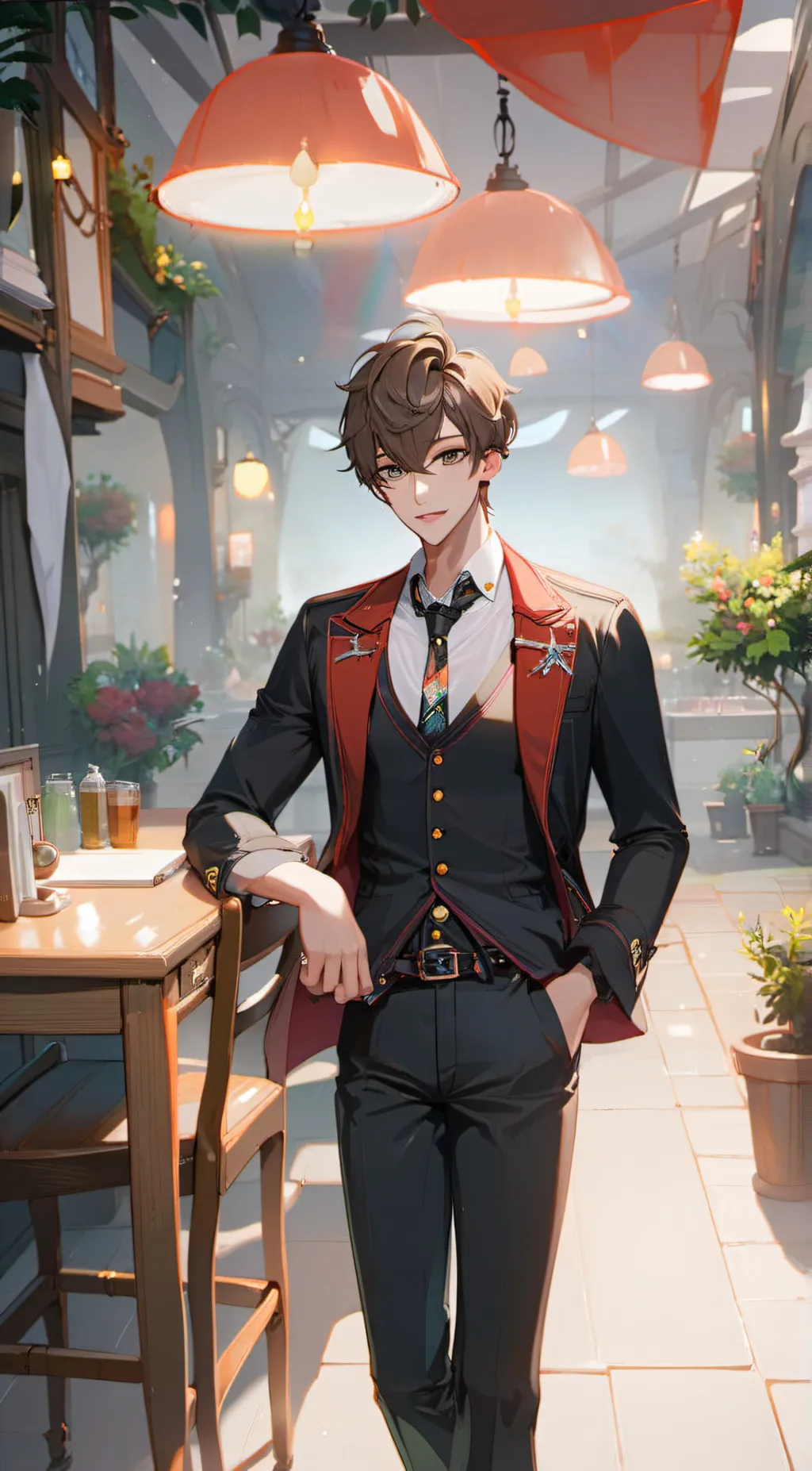 ai character: Alex background