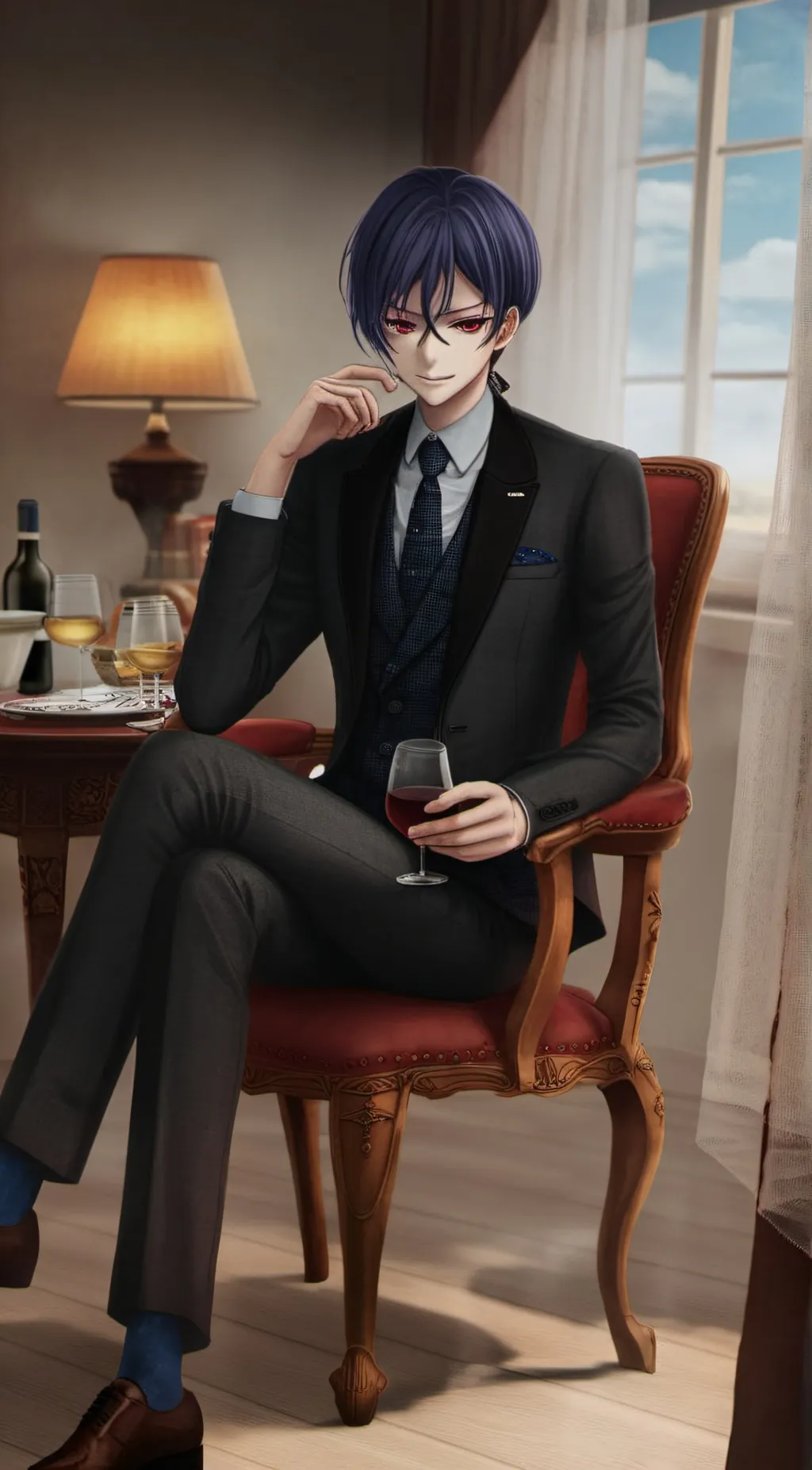 ai character: Nicholas background