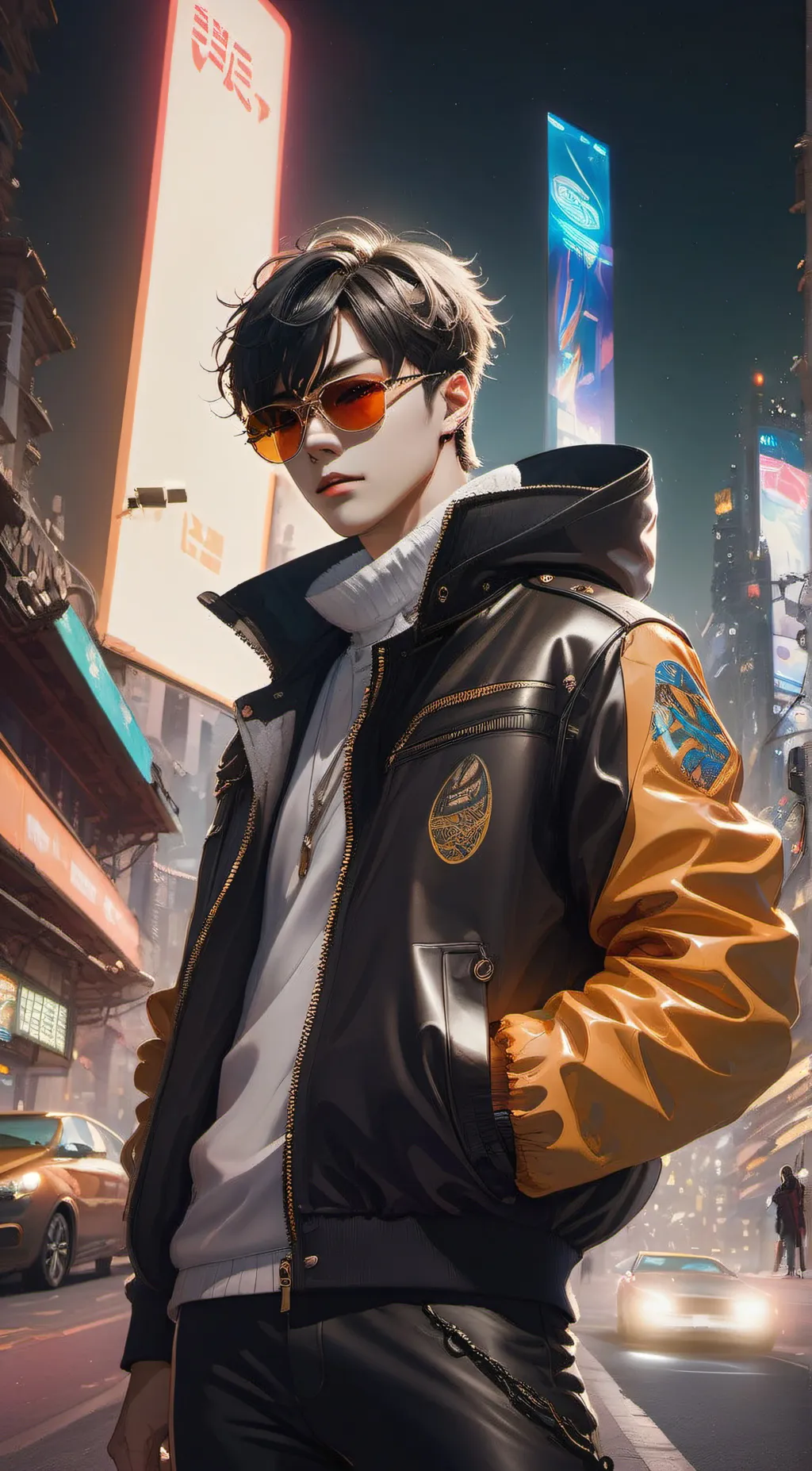 ai character: Felix Hugo  background