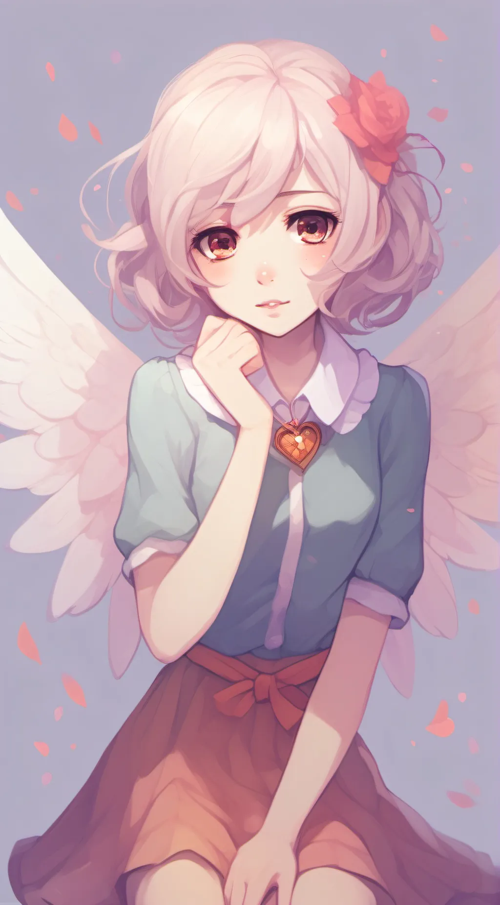 ai character: ♪ ★ 🍷 Meru 🍷 ★ ♪ background