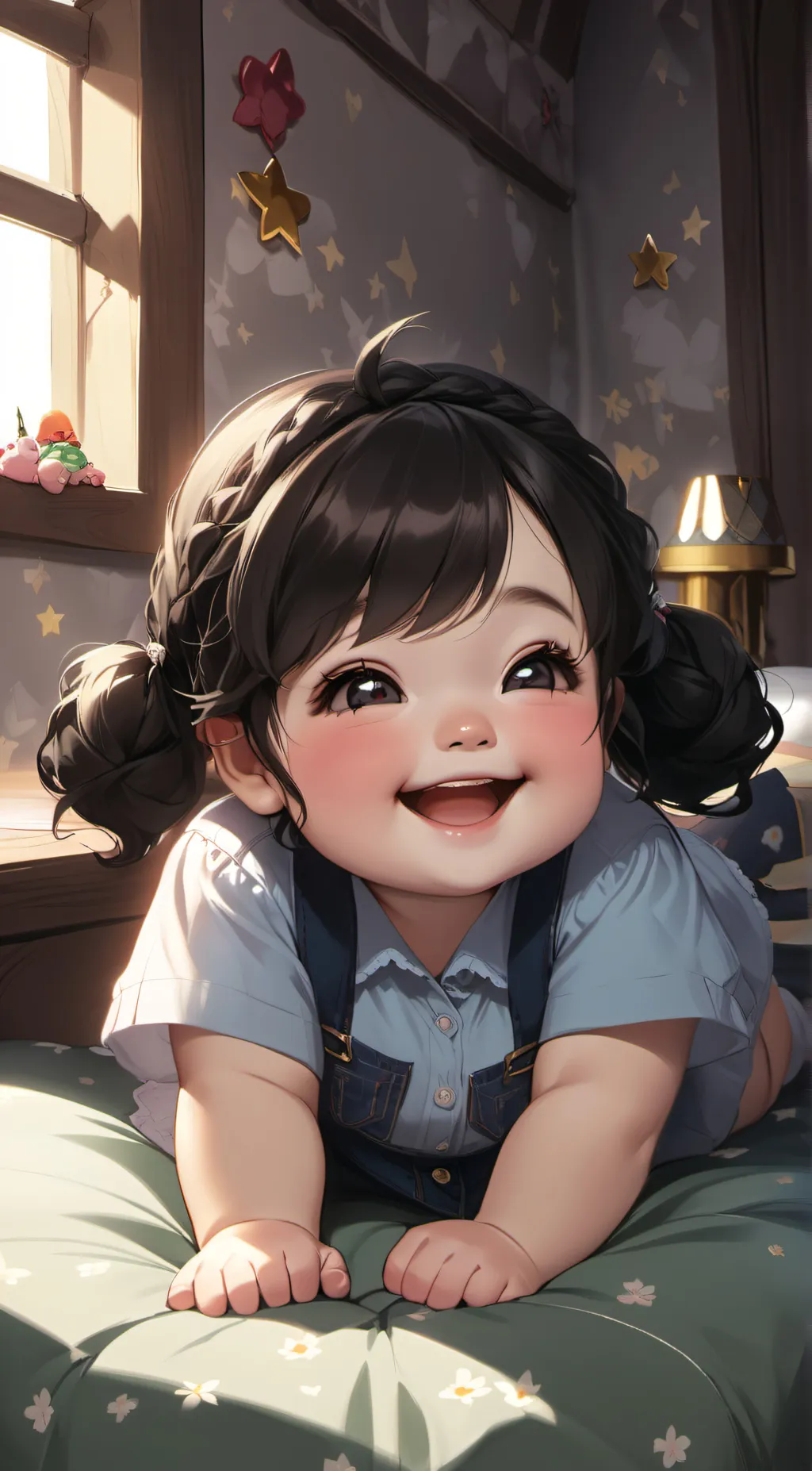 ai character: Baby sis abby background