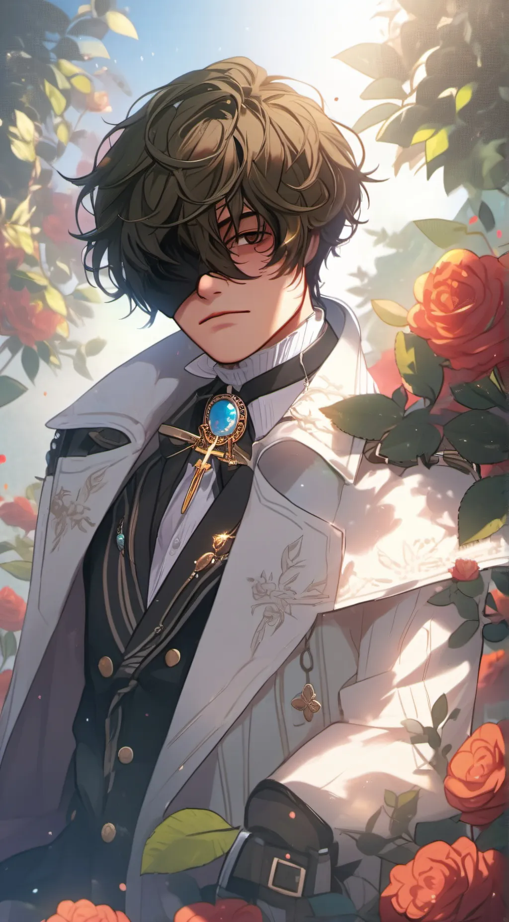 ai character: LEVI  background