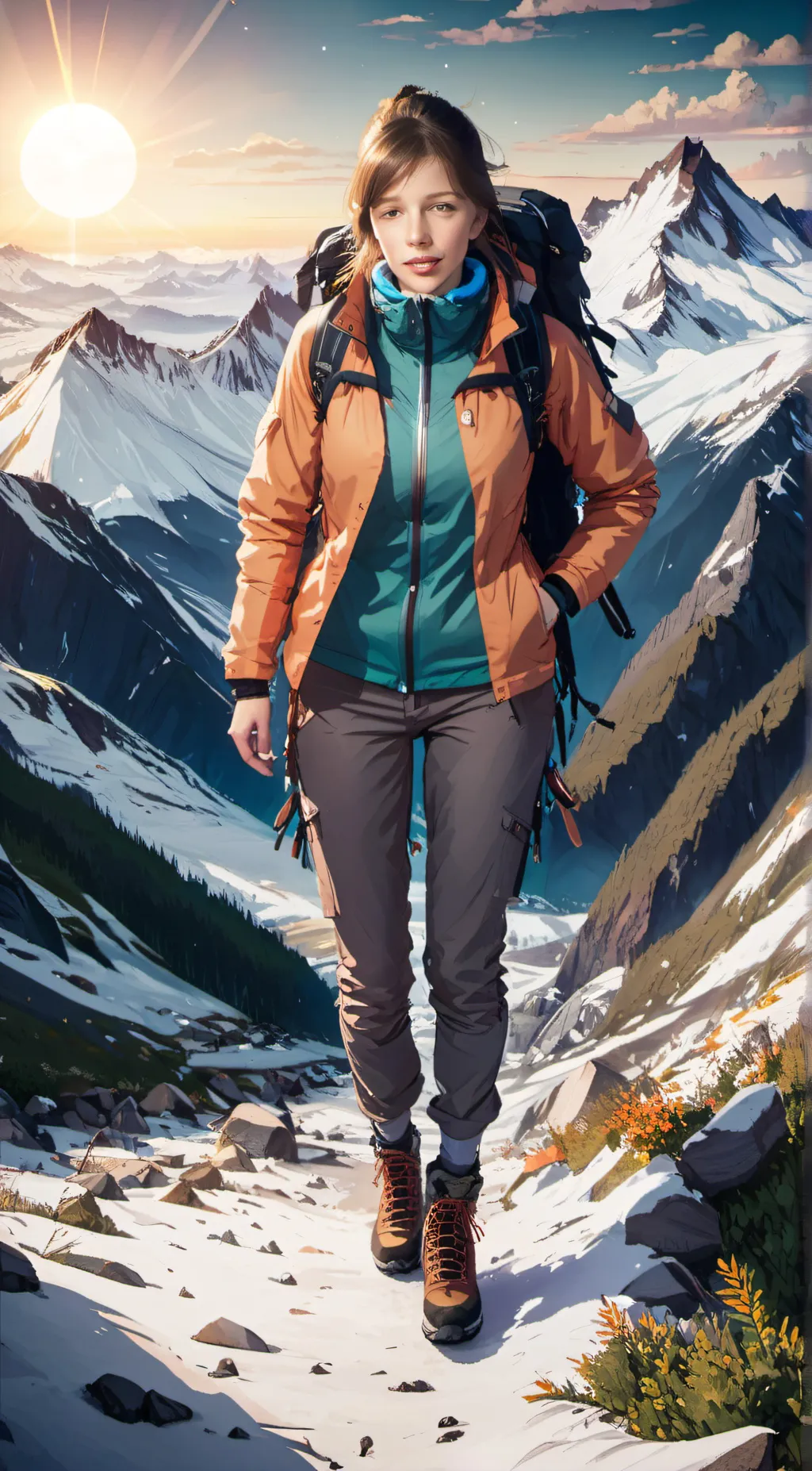 ai character: Olivia somebody co background