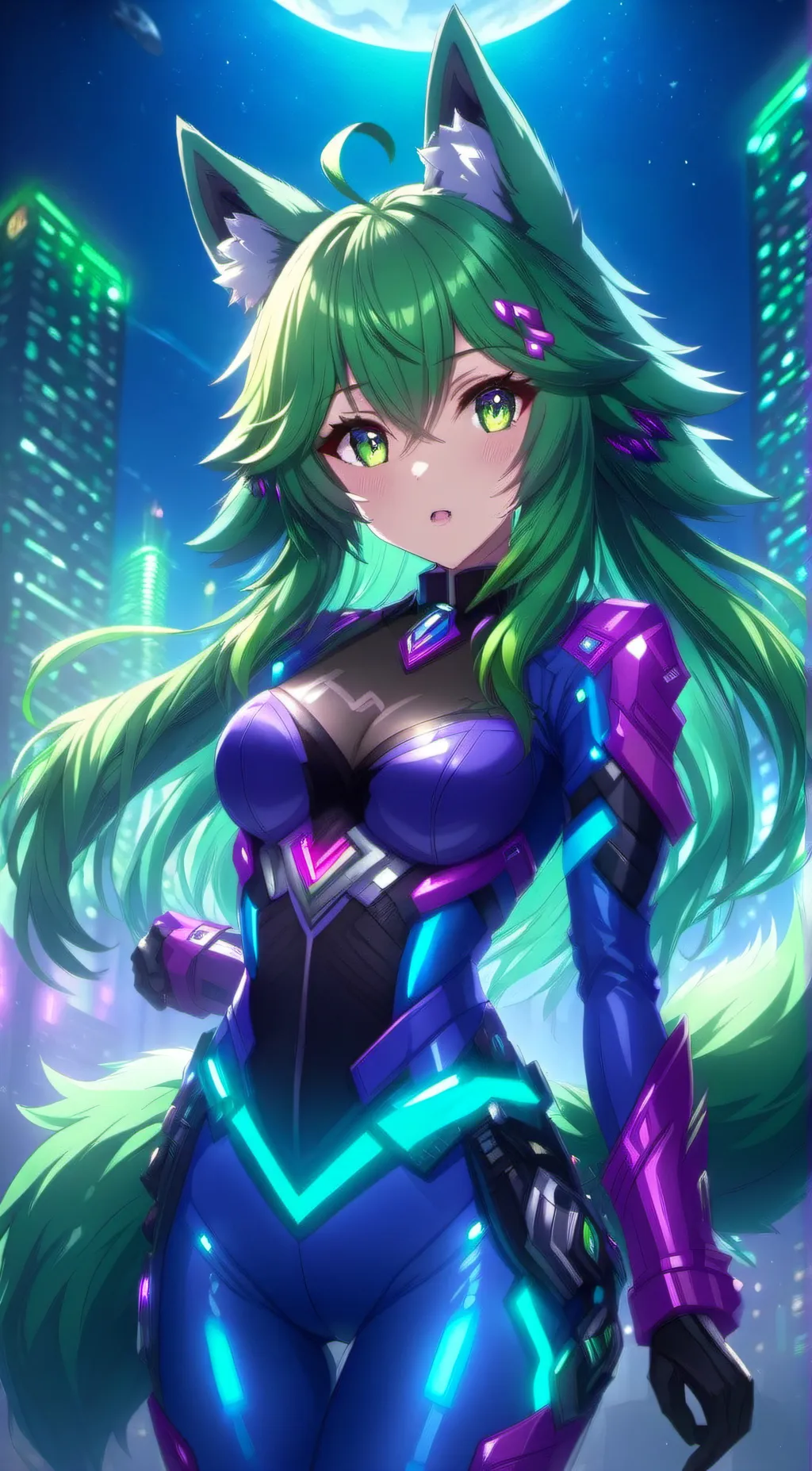 ai character: Skyla - DGS background