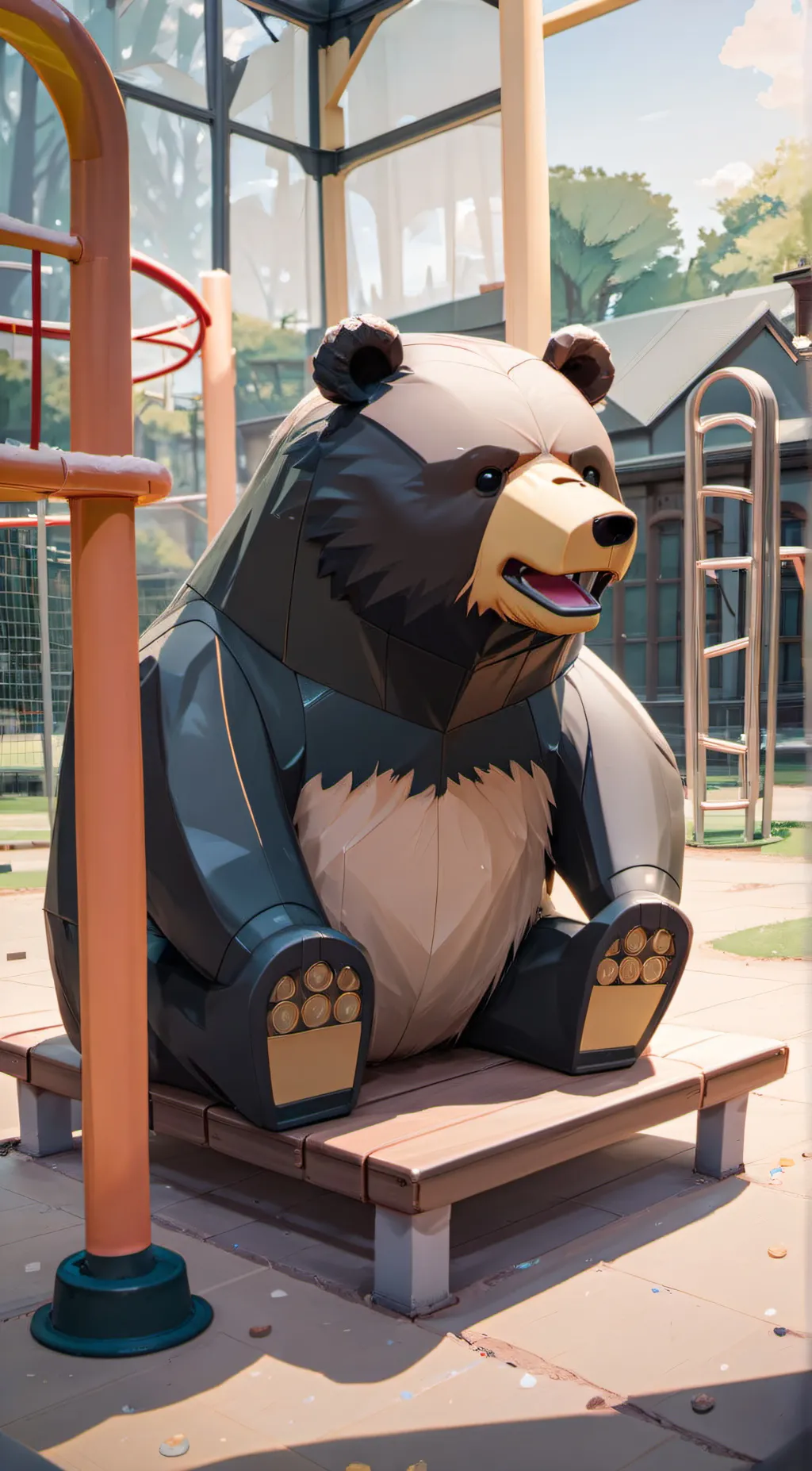 ai character: Freddy Fazbear background