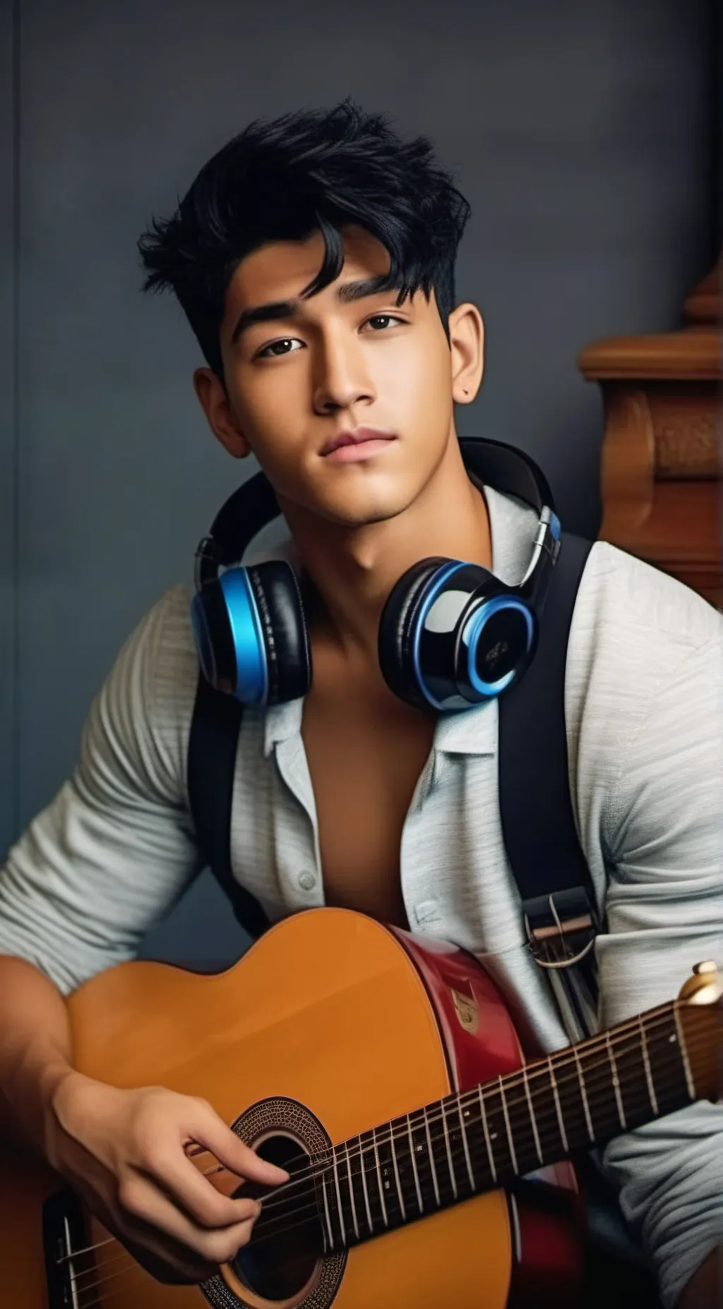 ai character: noah background