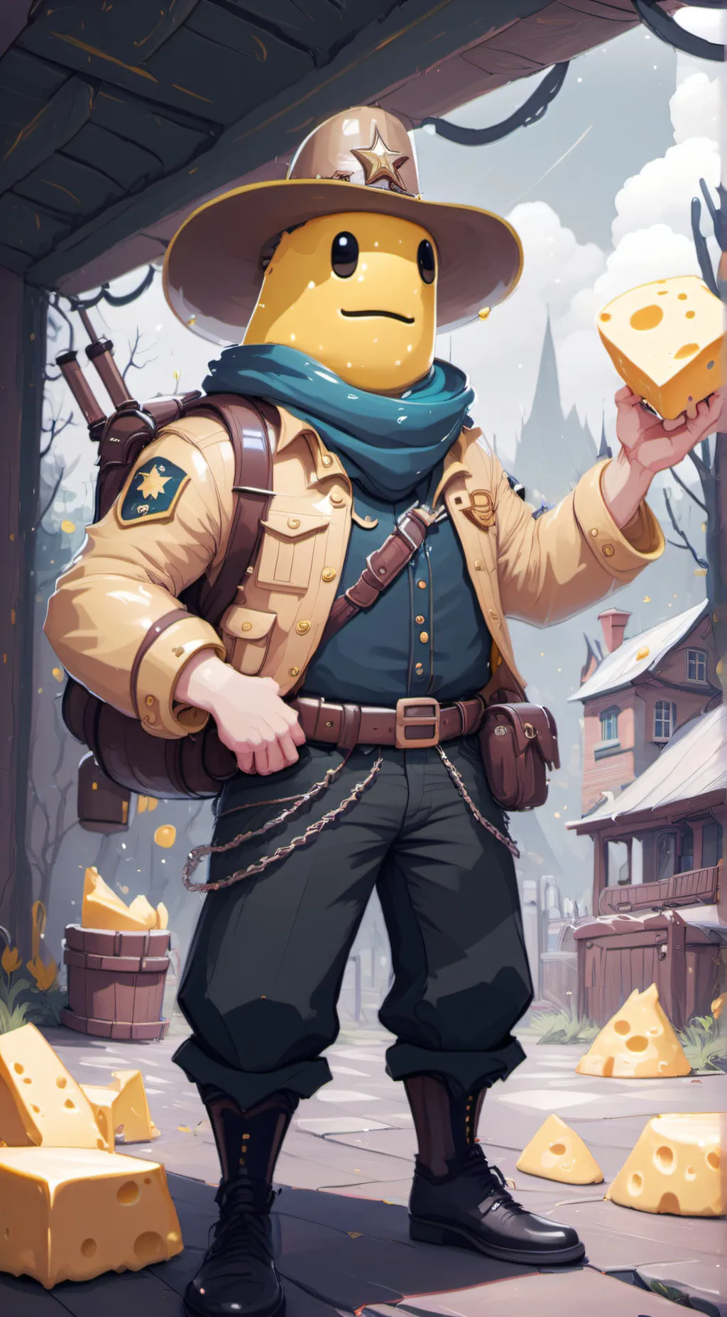 ai character: vigilante  background