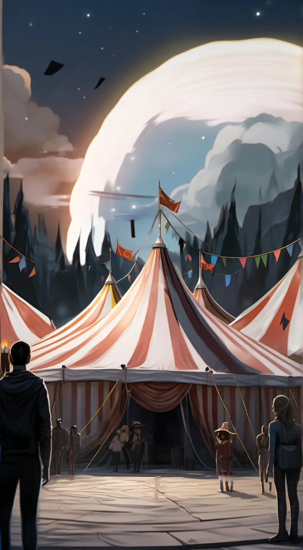 ai character: TADC TADC!!!!!! background