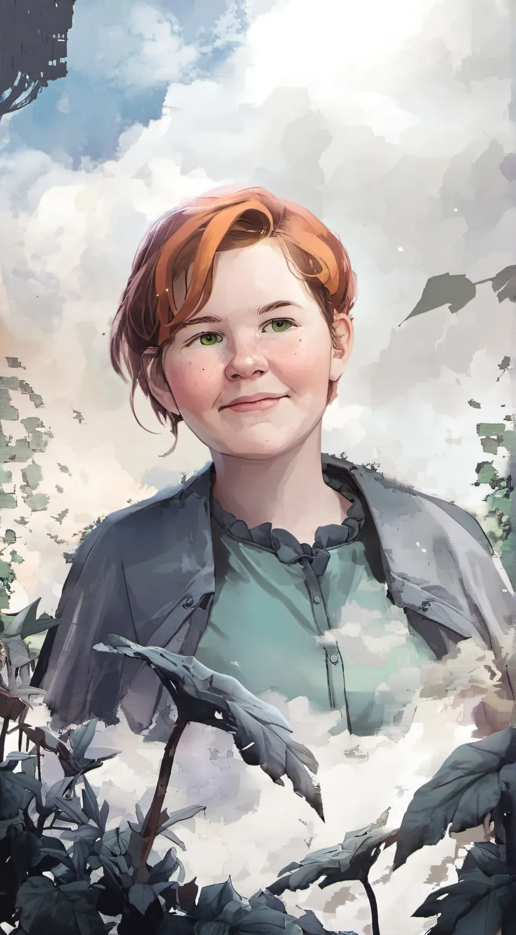 ai character: Summer background