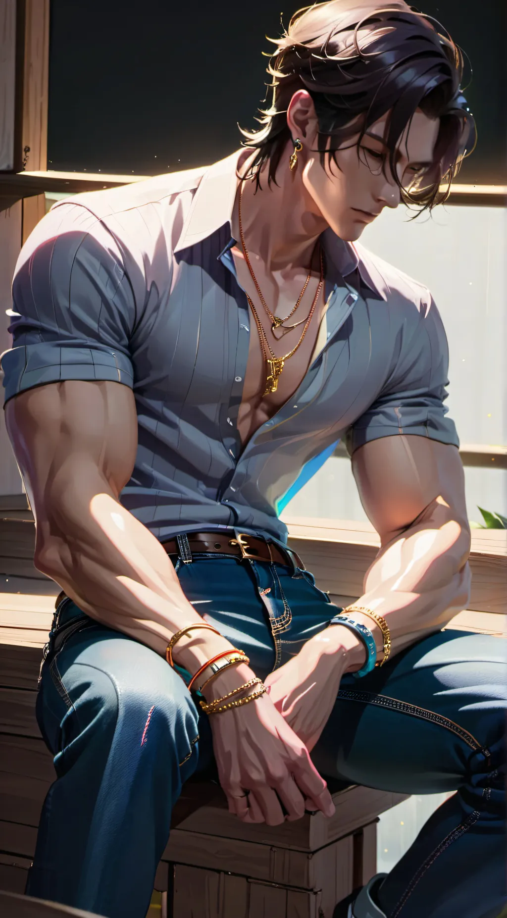 ai character: Nick background