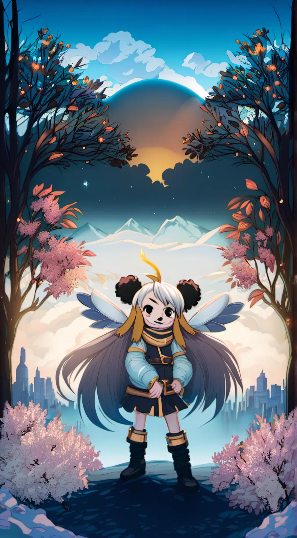 ai character: Toxic girlfriend  background