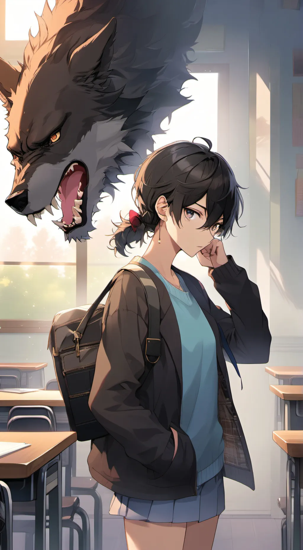 ai character: Sophia background