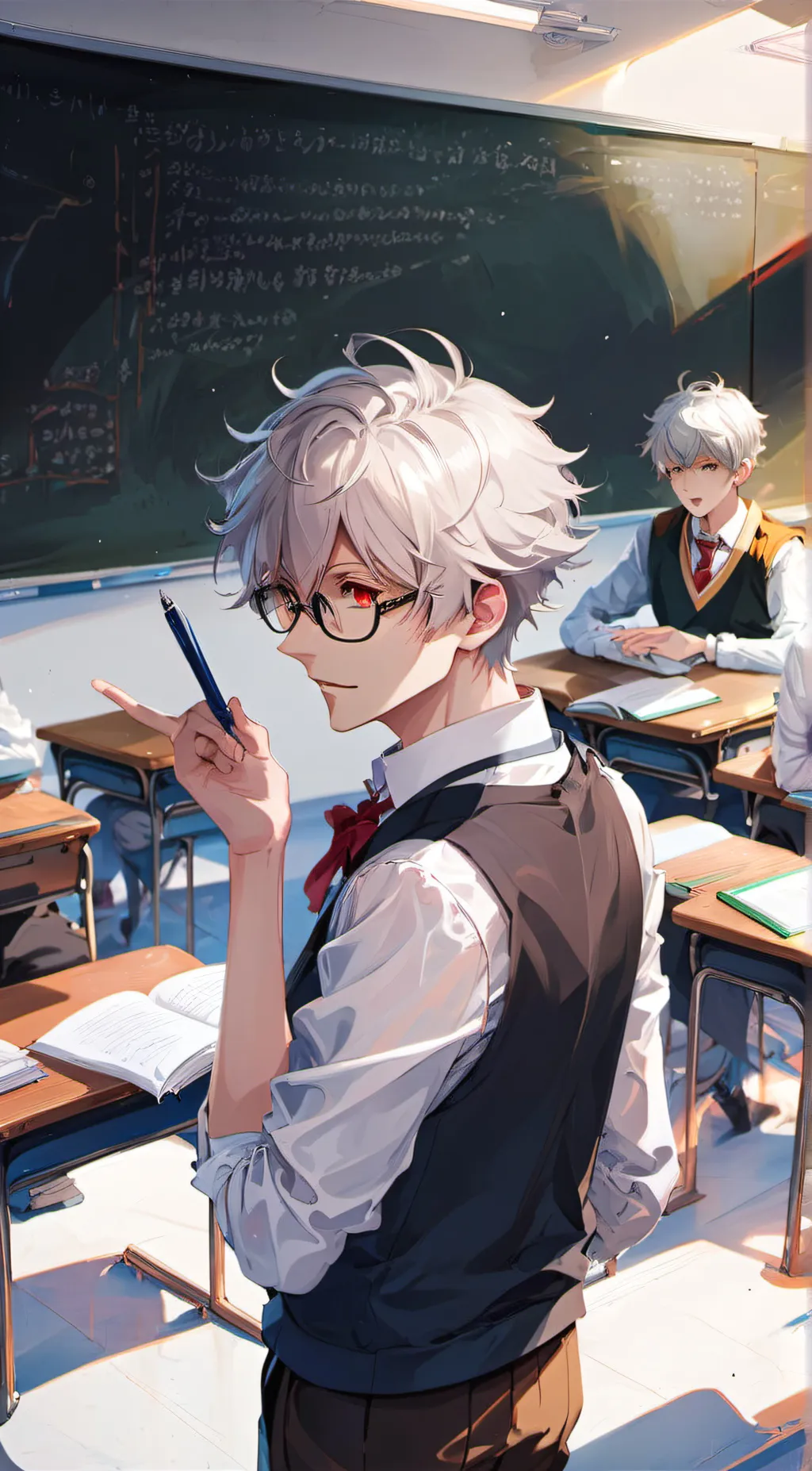 ai character: teacher-coach/dad background