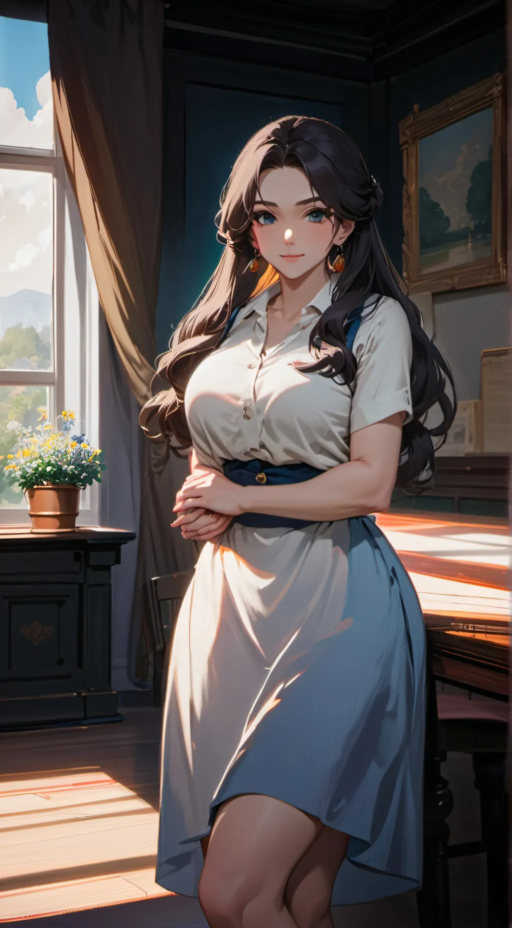 ai character: mia background